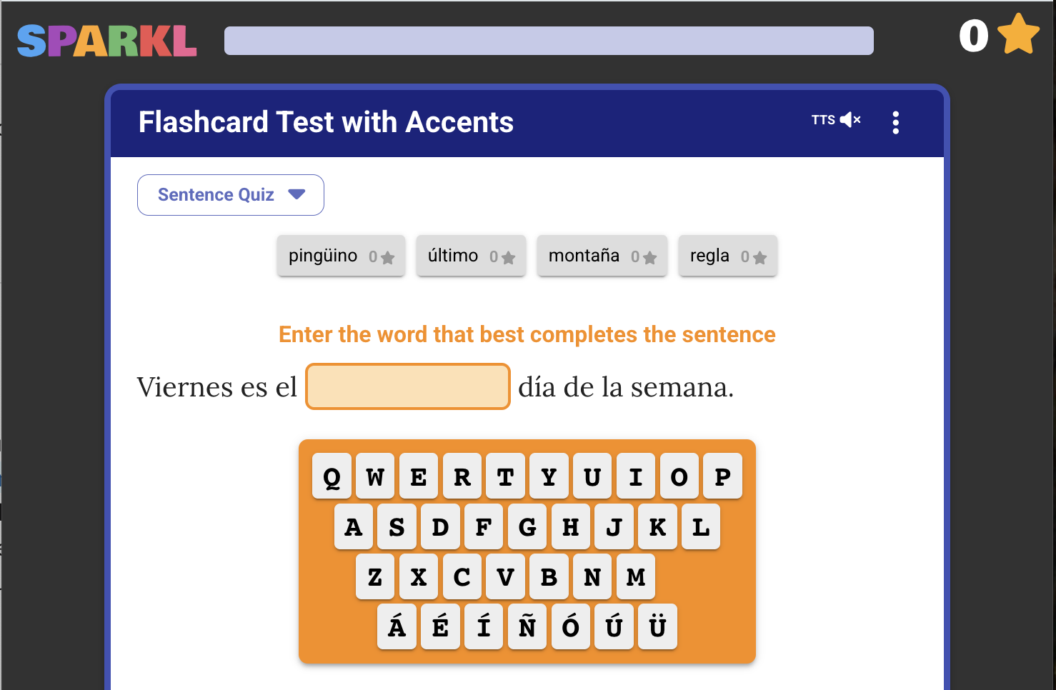 Diacritic marks showing for letters displayed on keyboard