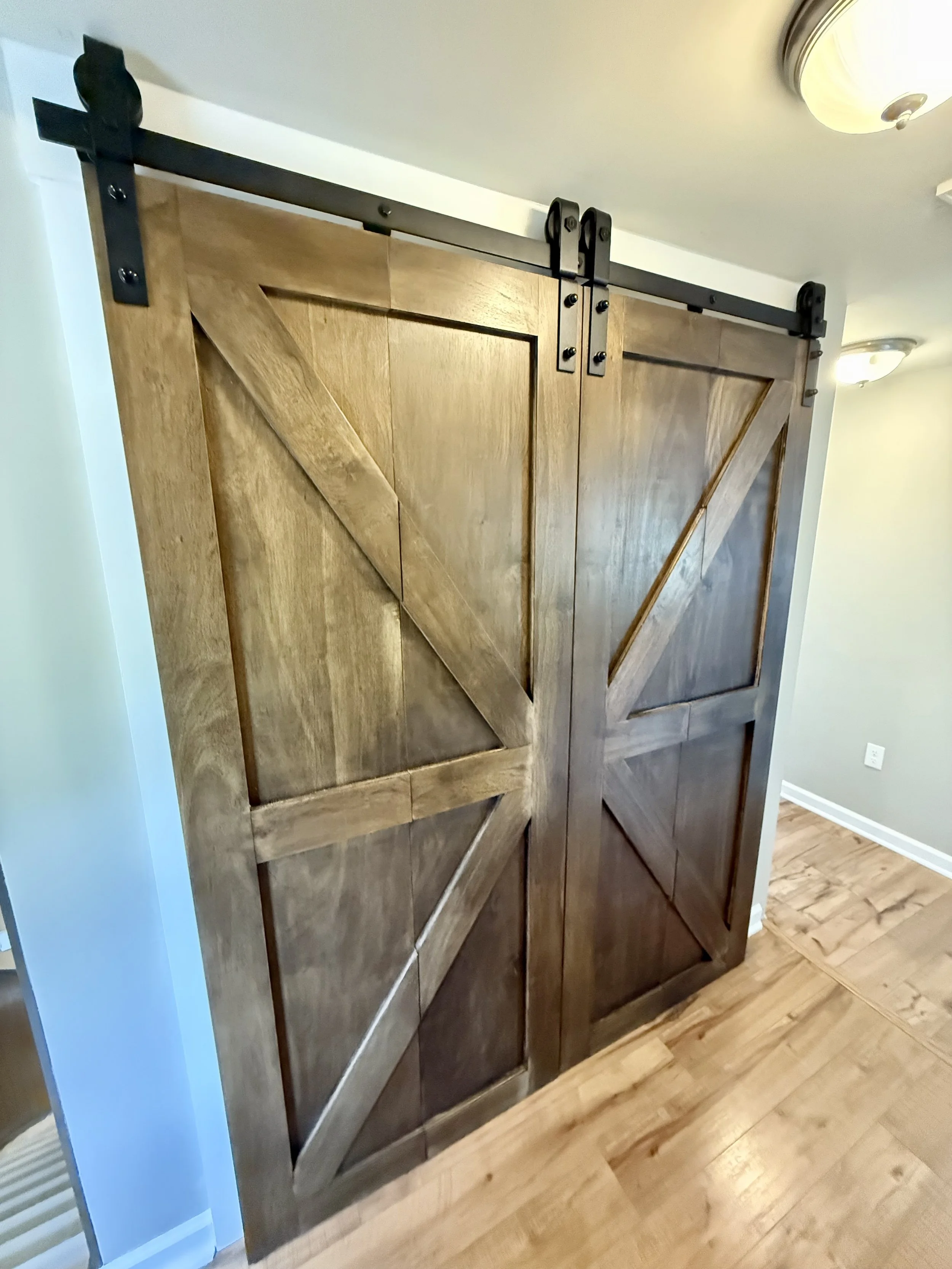 Custom Closet Bifold Barn Doors