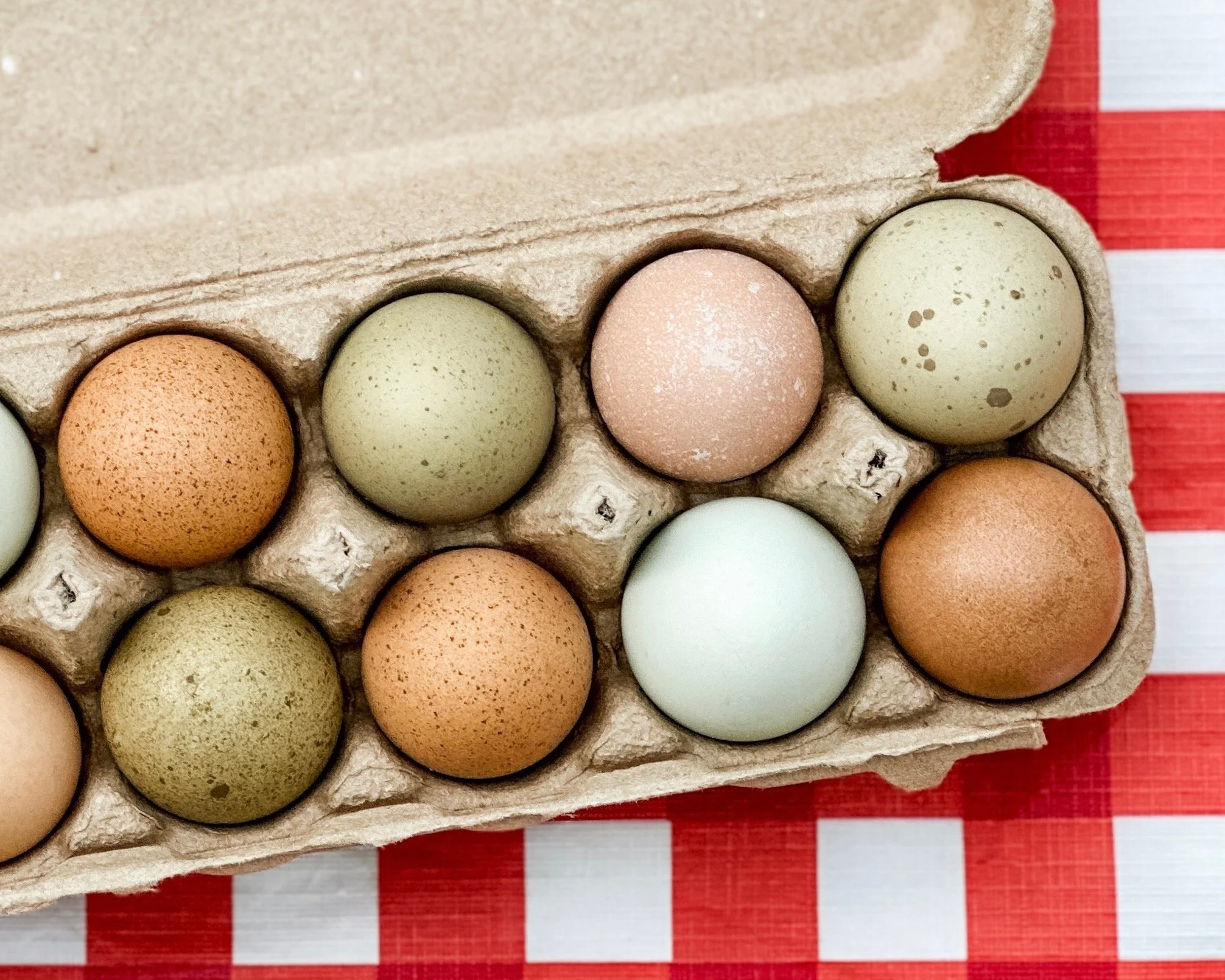 One dozen eggs