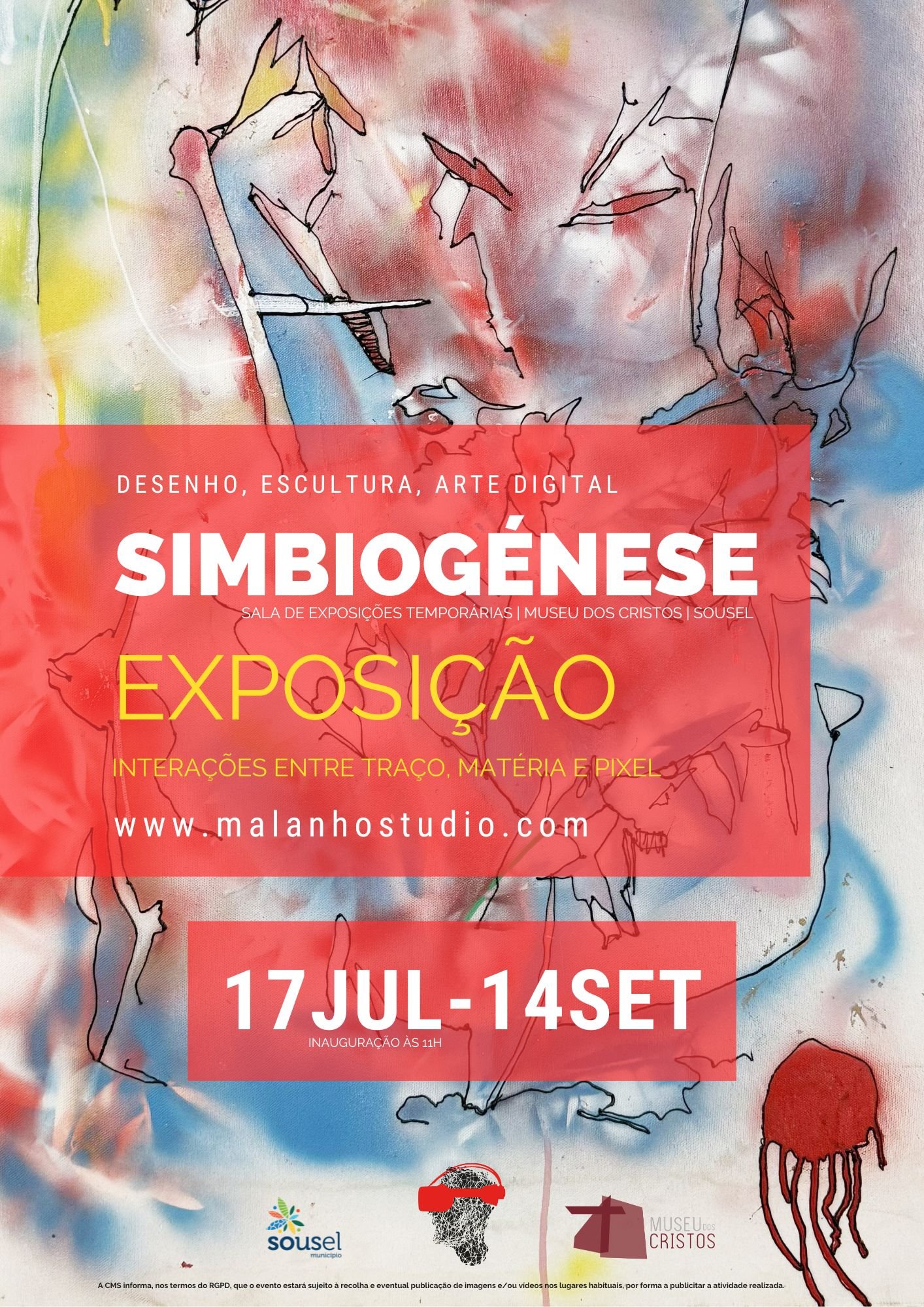 "SIMBIOGÉNESE” - Interações entre Traço, Matéria e Pixel