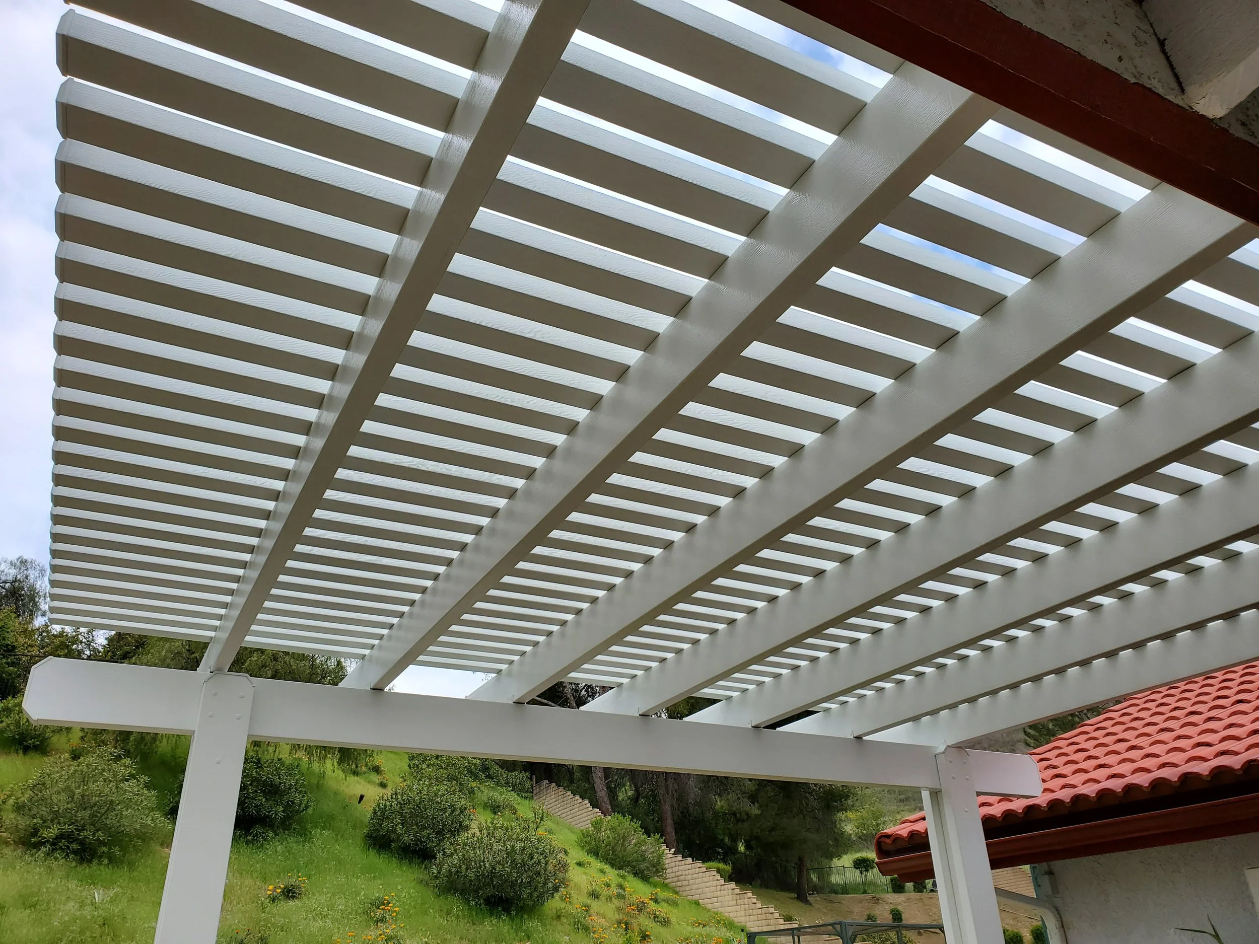 New patio cover in Pomona