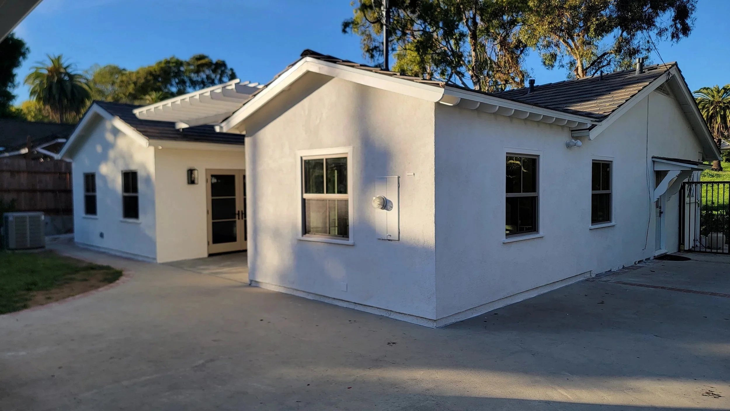 Designed and built two extensions in Palos Verdes Estates