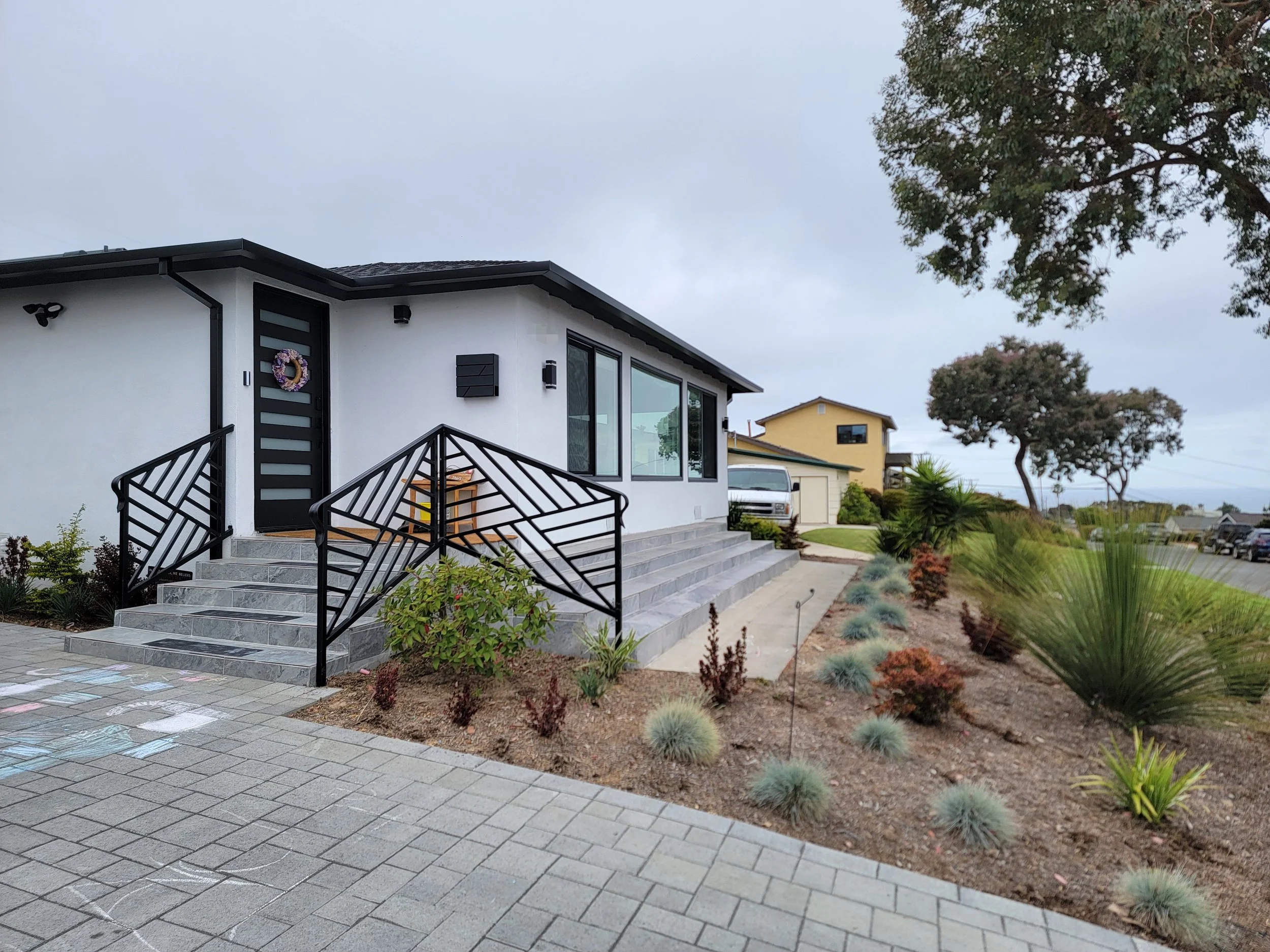 Existing site before a new deck