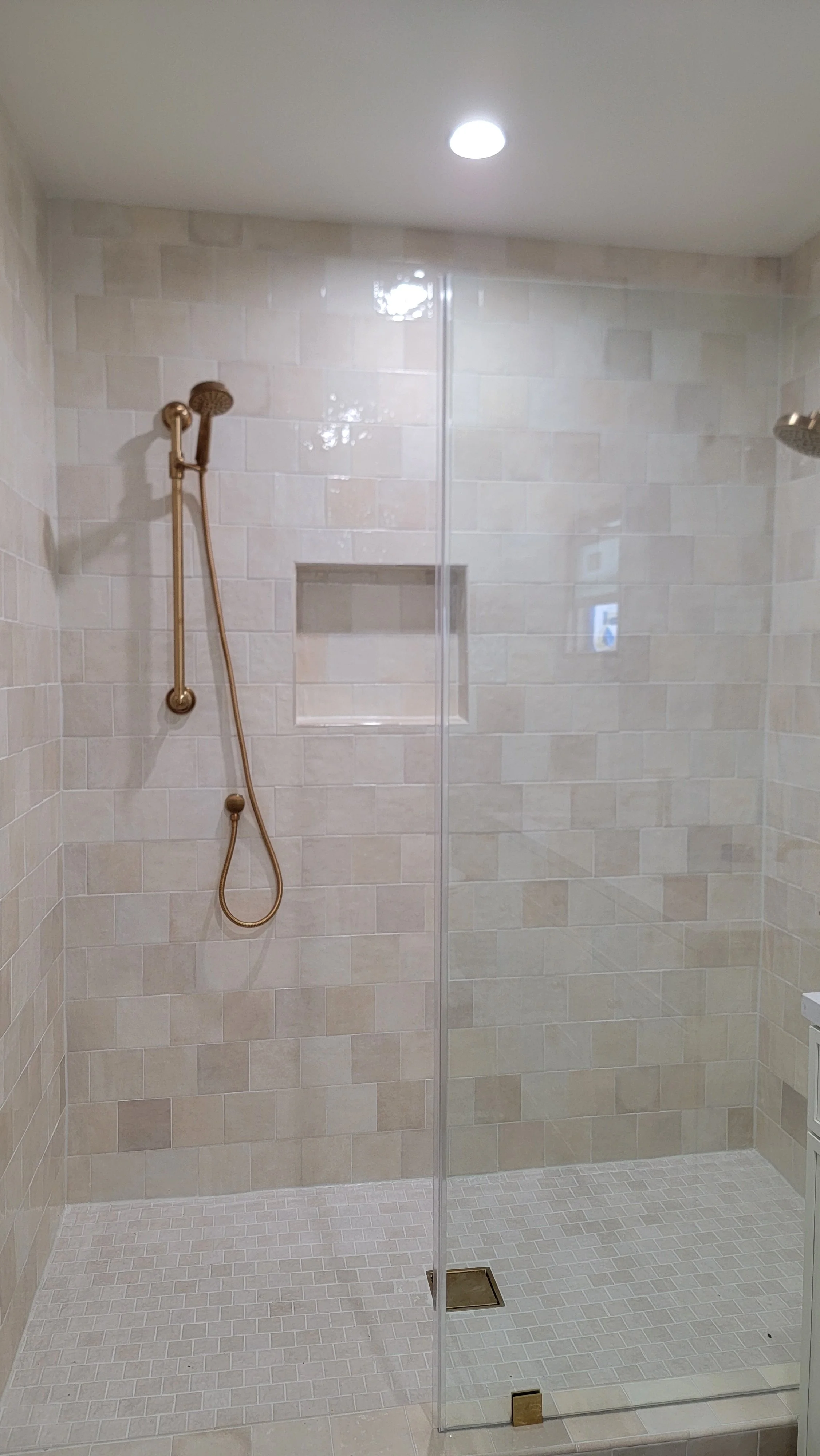New shower is always a great feeling