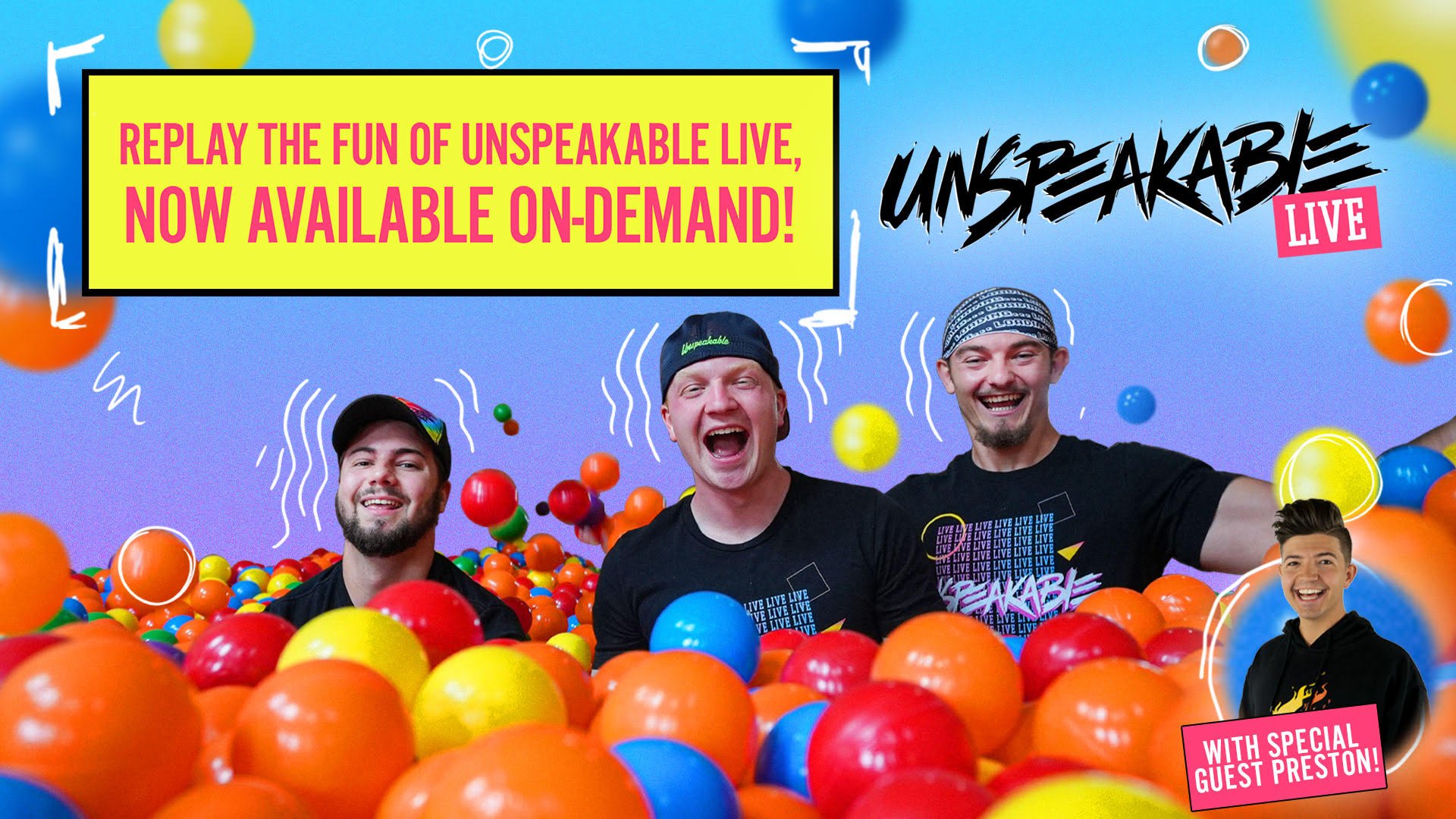 Unspeakable Live