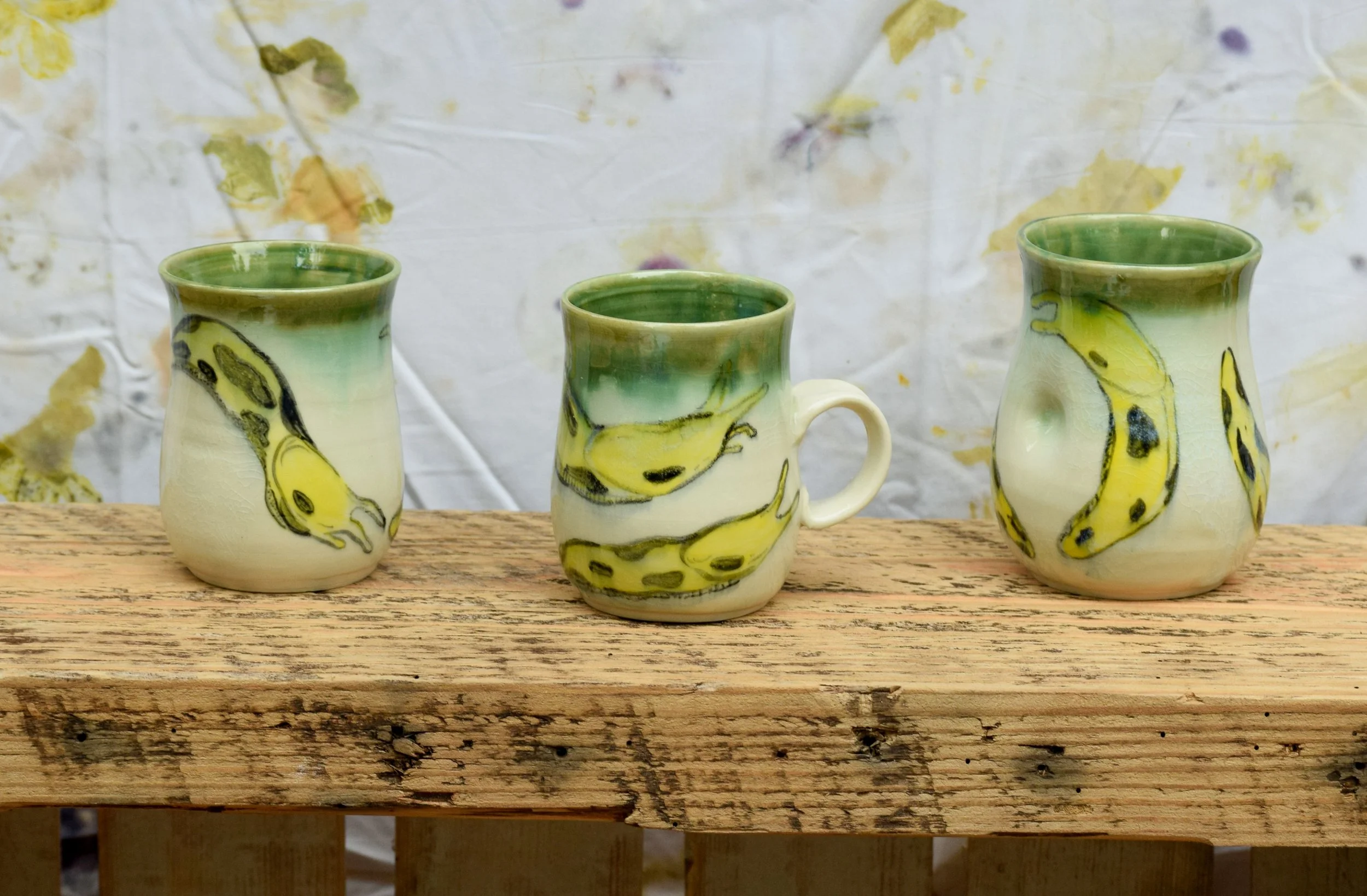 3 banana slug mugs.jpg