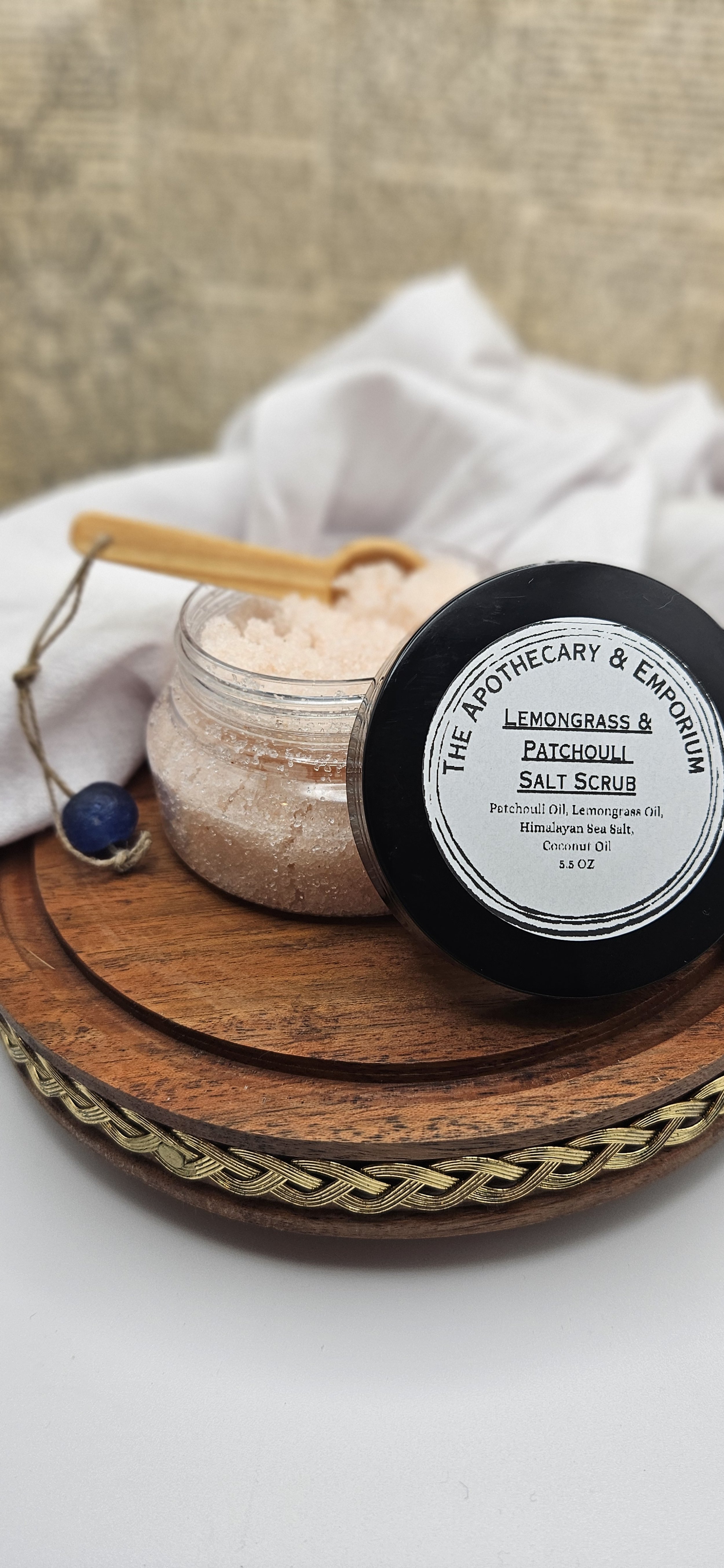 Lemongrass Patchouli Sugar Scrub