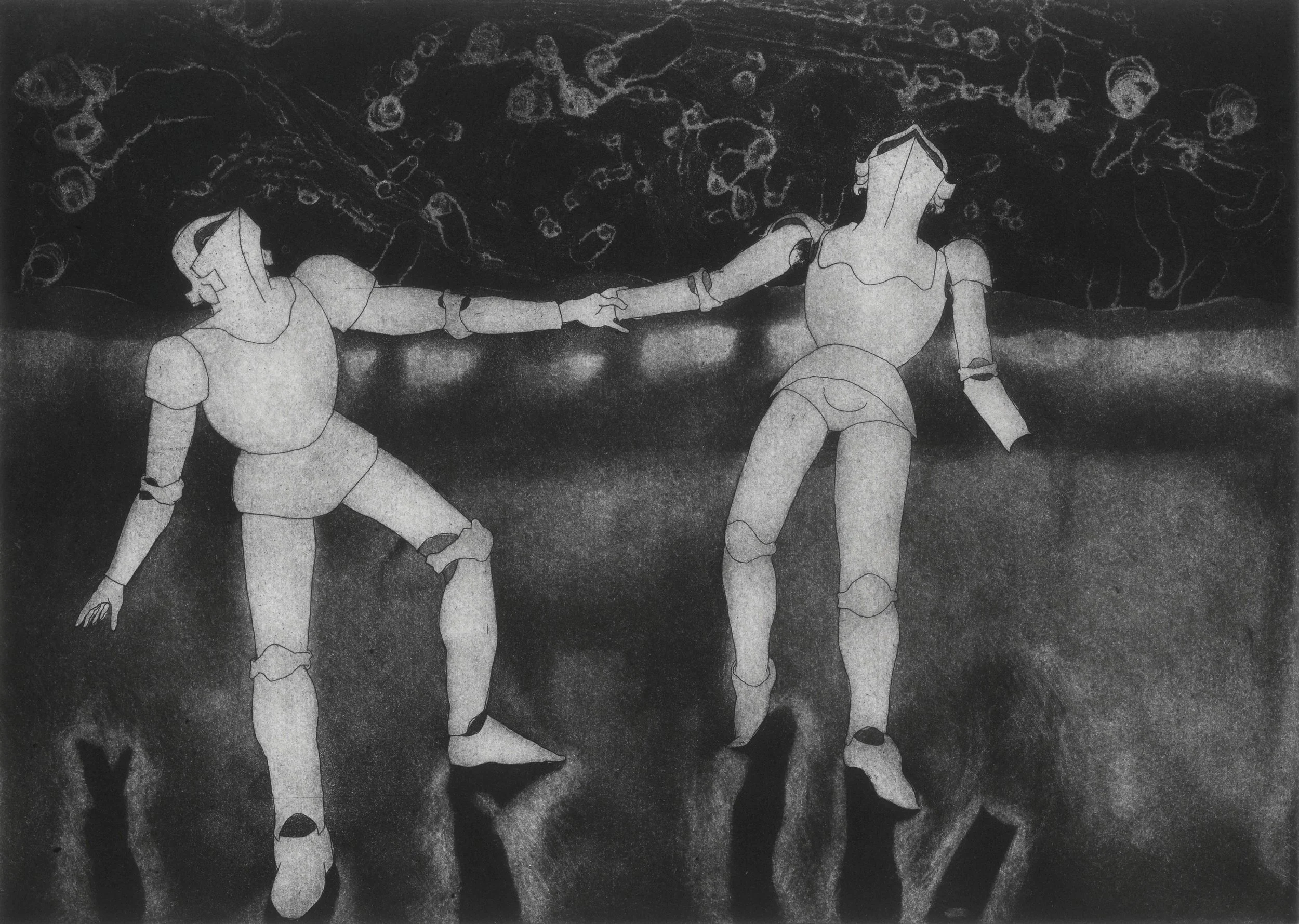 Acceptance, 37x30cm, Etching, Boris Kwok, 2025