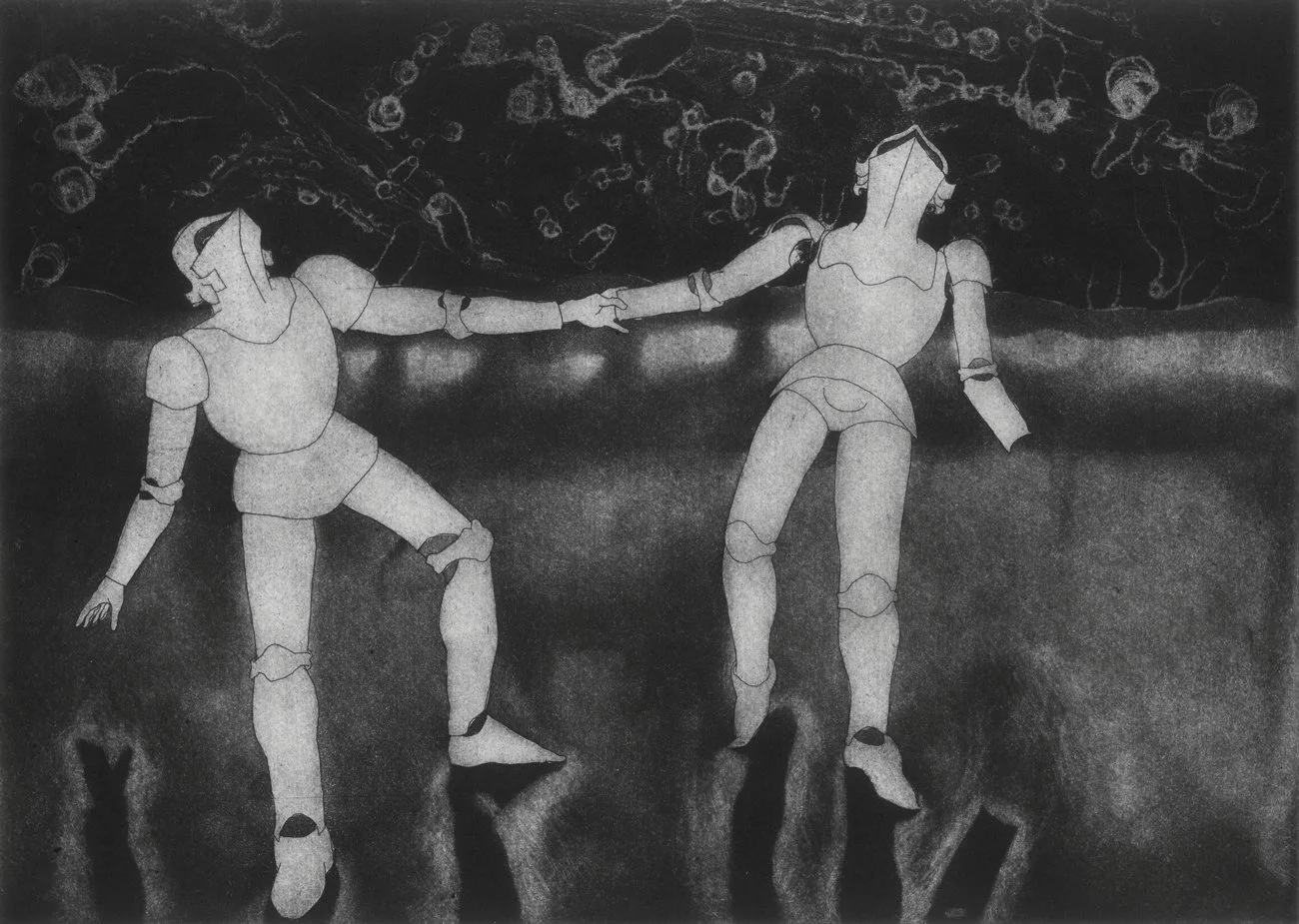 Acceptance, 37x30cm, Etching, Boris Kwok, 2025