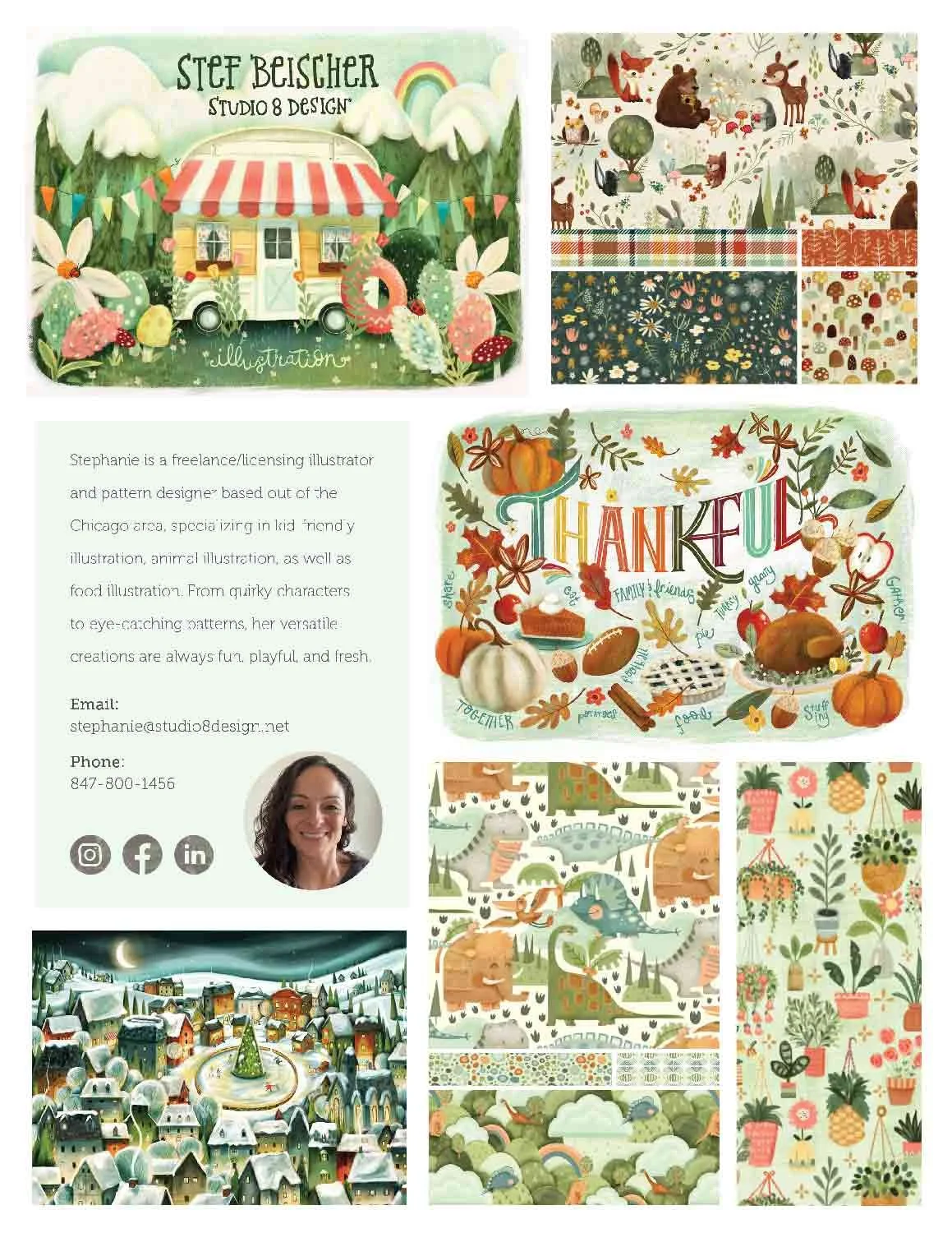 Downloadable information sheet about Studio 8 Design/Stephanie Beischer