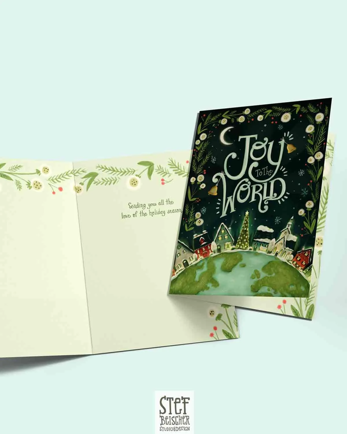 JOY TO THE WORLD - 10 PACK - CHRISTMAS CARD BOXED SET 