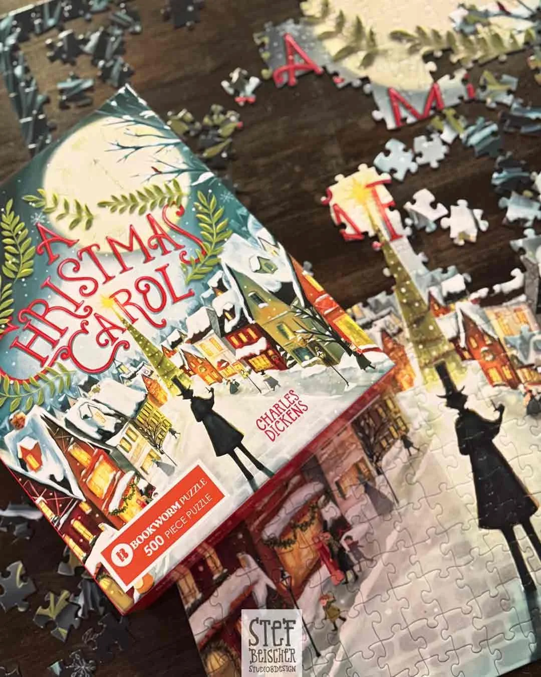 "A Christmas Carol" puzzle for Bookworm Puzzle