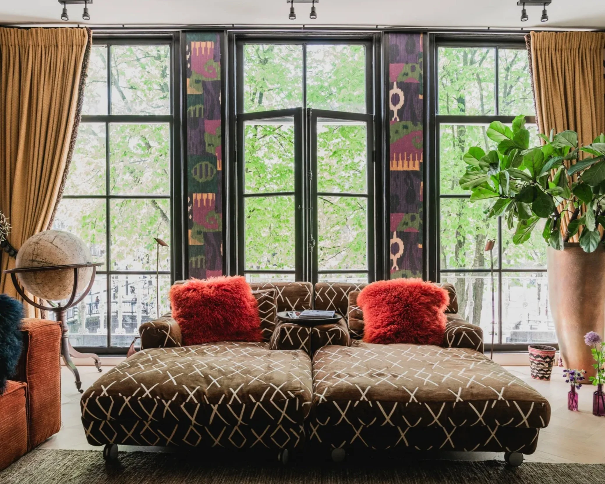 A Funky Home in Amsterdam Plays on as Many Patterns as Possible