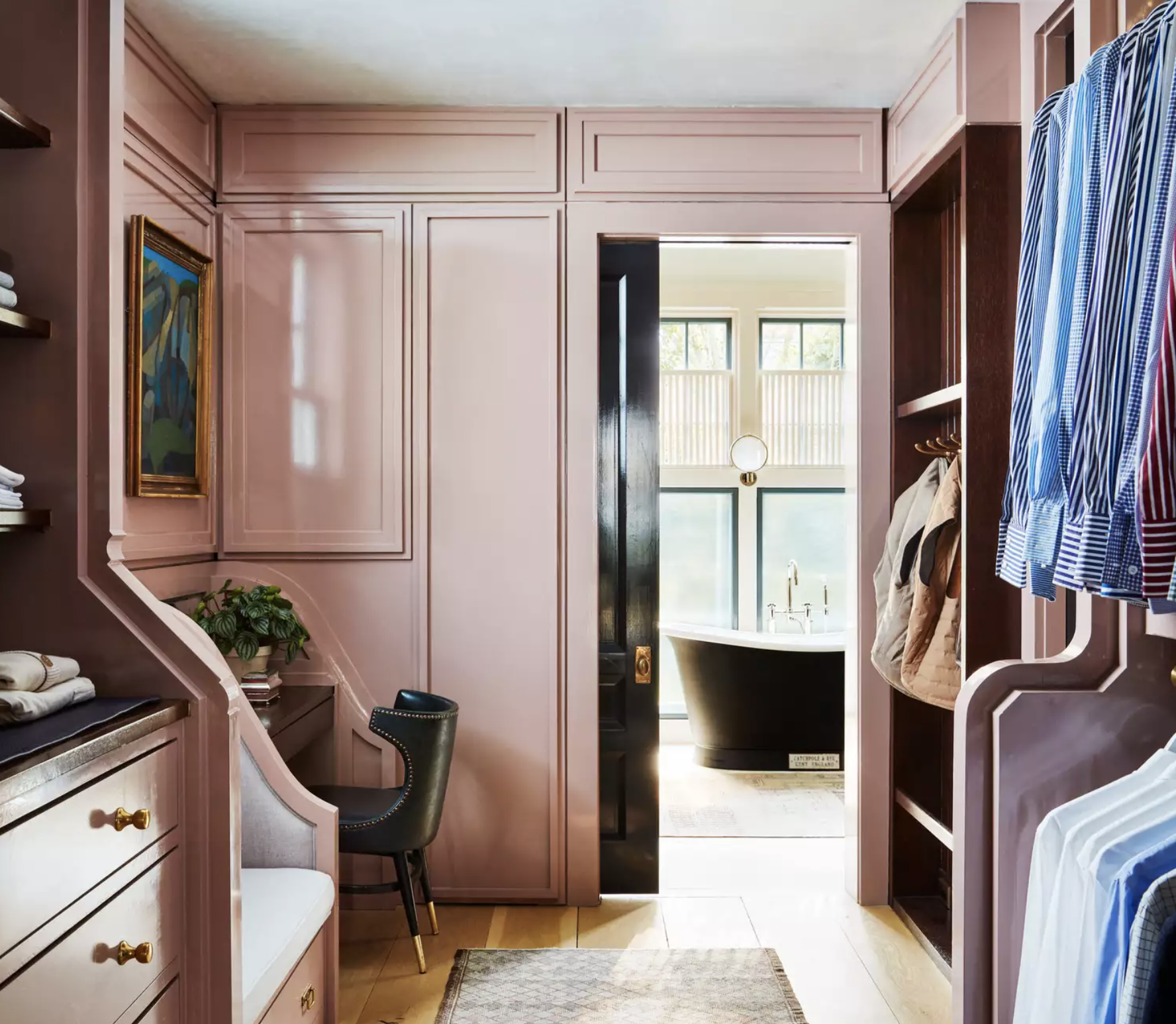 A Blush-Toned Closet Became a Designer’s Arena for Risks
