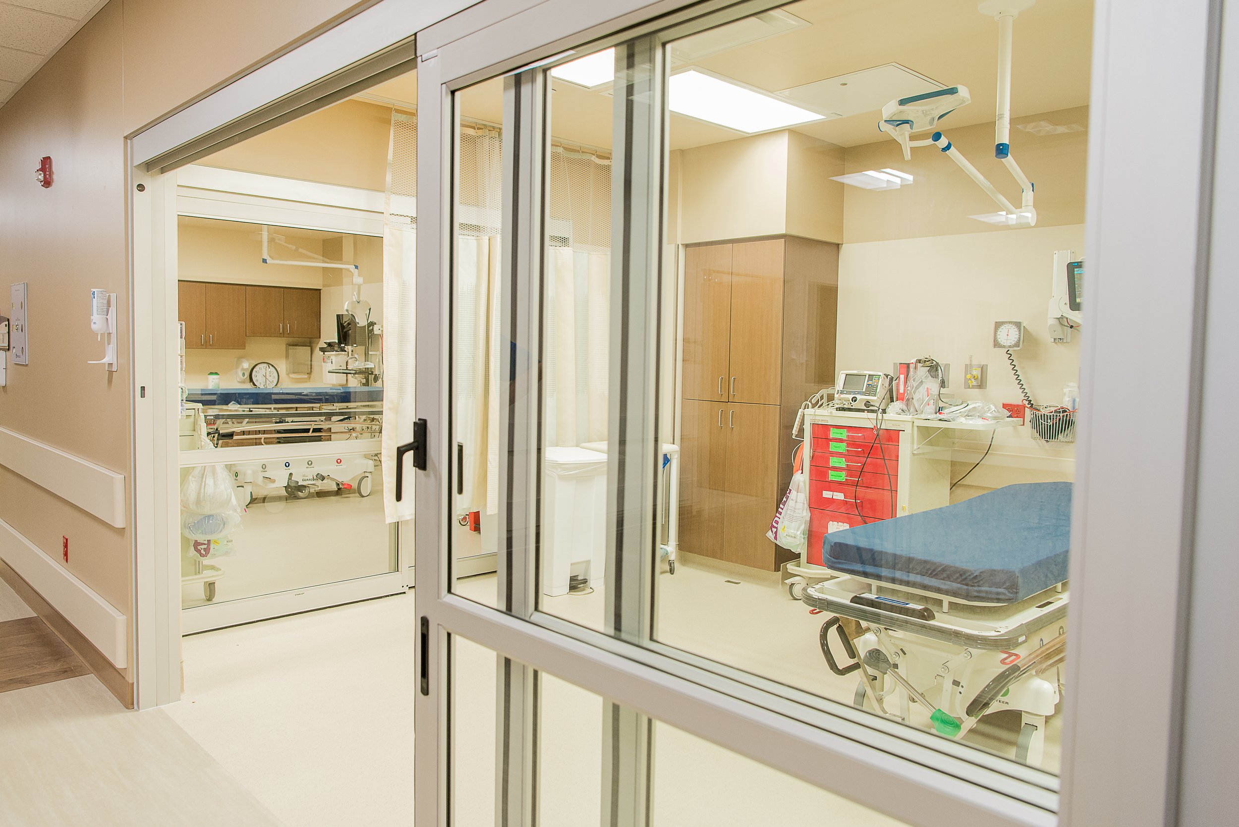 Emergency Department, Trauma Bays, Franciscan Health, Crawfordsville, IN