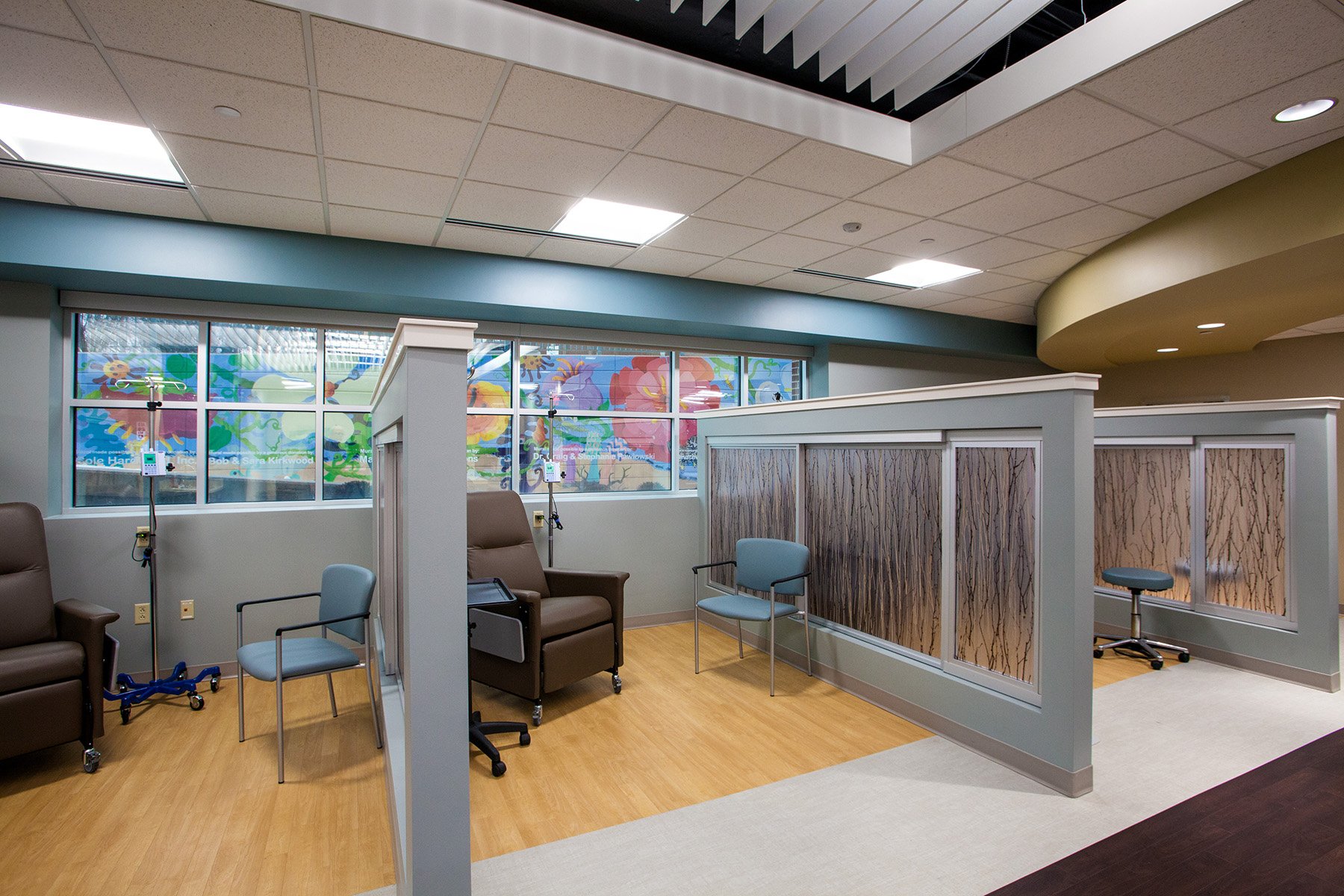 Infusion Bays, Memorial Hospital of Logansport, Cancer Center