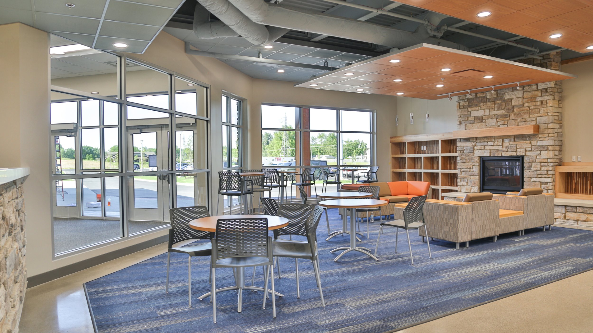 Member Lounge, Jackson R. Lehman YMCA, Greater Fort Wayne YMCA