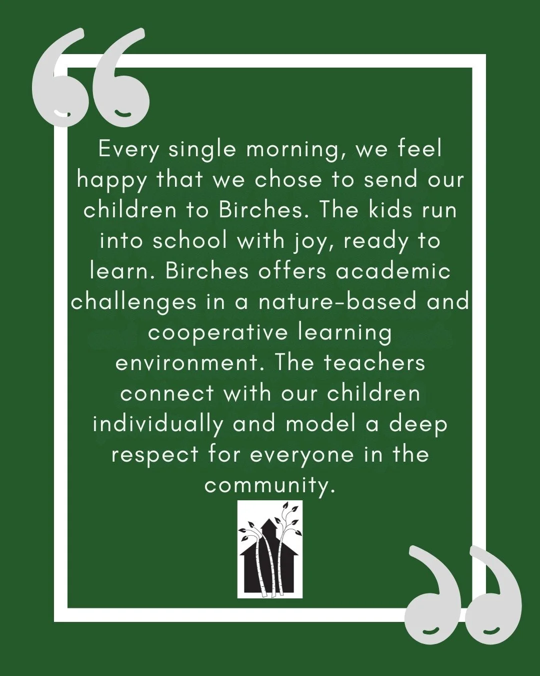 Curious about Birches School in Lincoln, MA? Find out what Learning in Harmony with the Natural World looks like for our K-8 students today! www.birchesschool.org/inquire