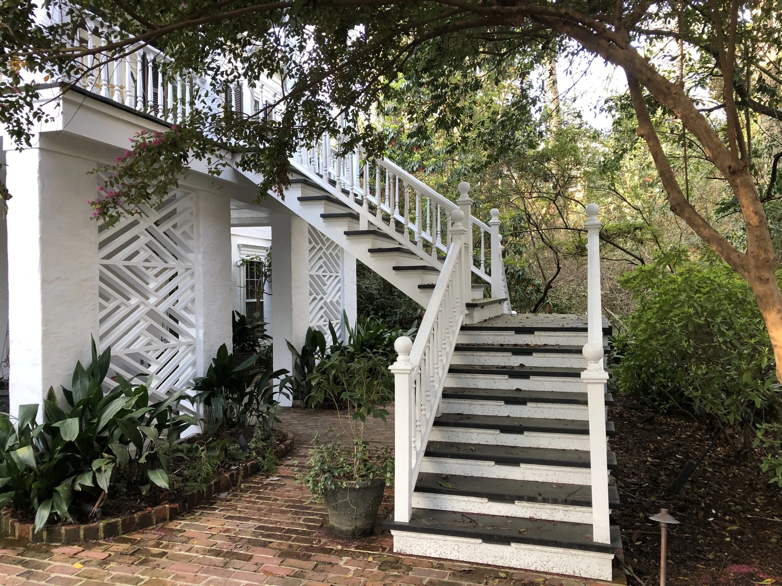 Rebuilt Front Steps on Mid 1800s Home