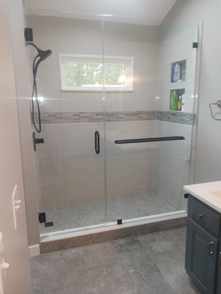 Bathroom remodel after