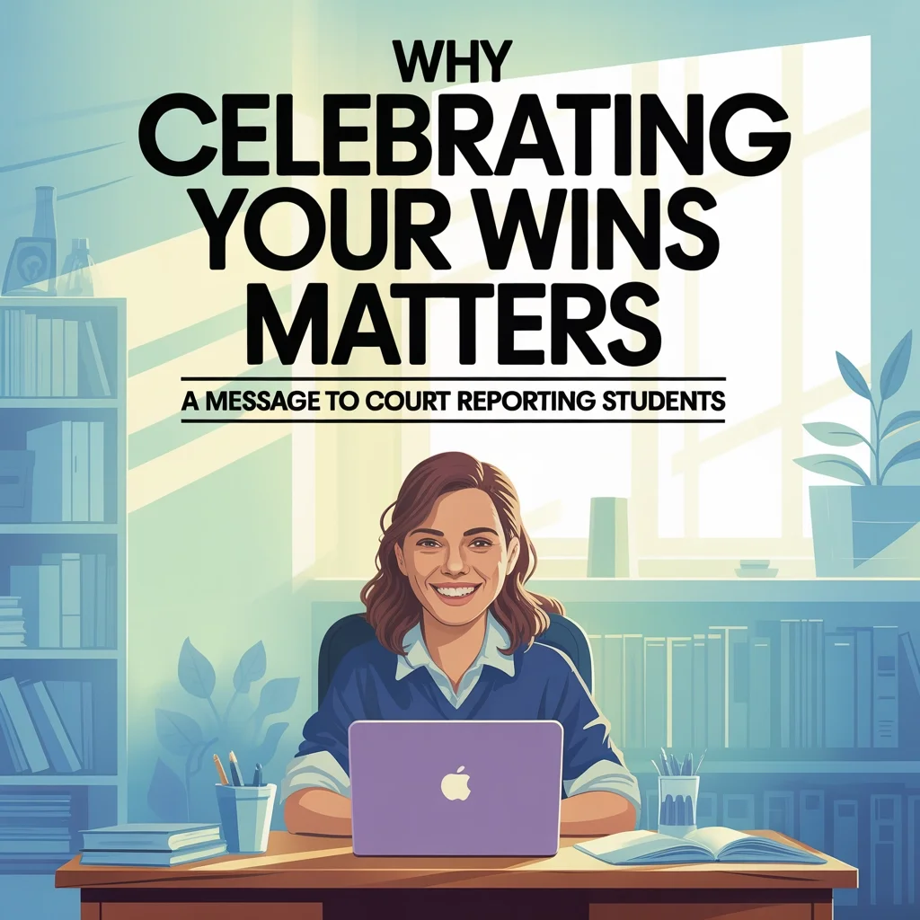 Why Celebrating Your Wins Matters: A Message to Court Reporting Students