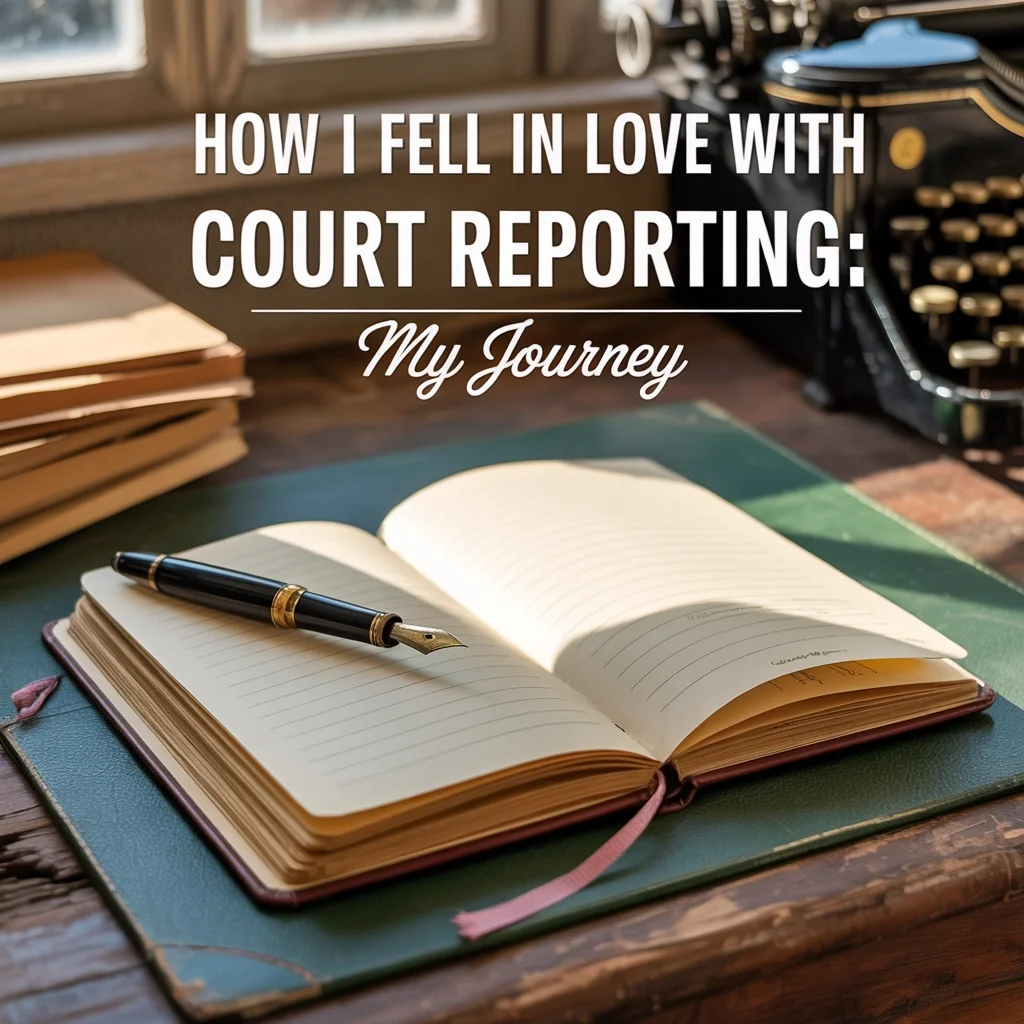 How I Fell in Love with Court Reporting: My Journey