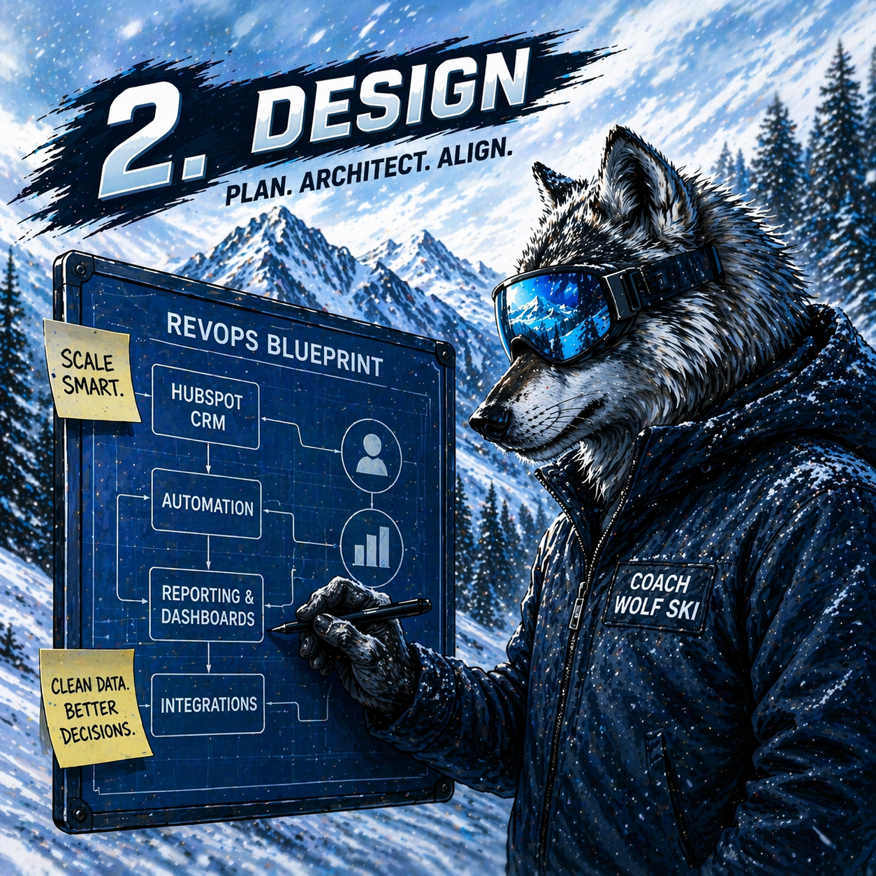 Designing your RevOps blueprint clean pipeline, HubSpot structure, and automation built for a smooth ride