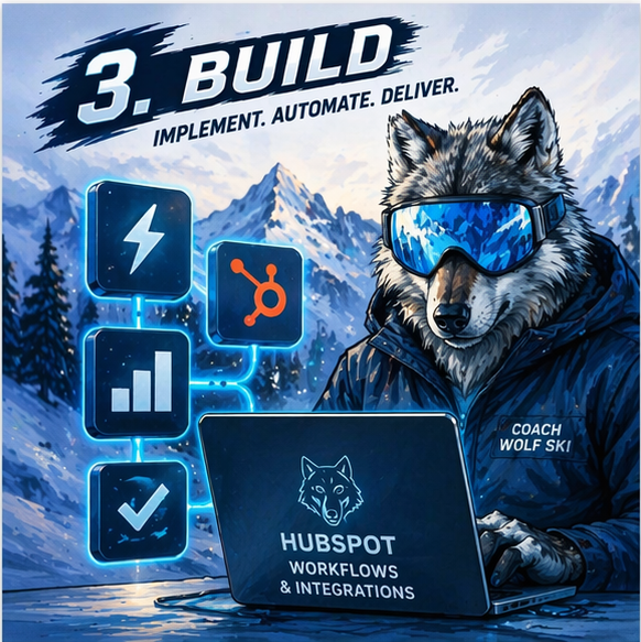 Build your RevOps engine like carving a clean line HubSpot workflows, integrations, and automation working together for smooth execution
