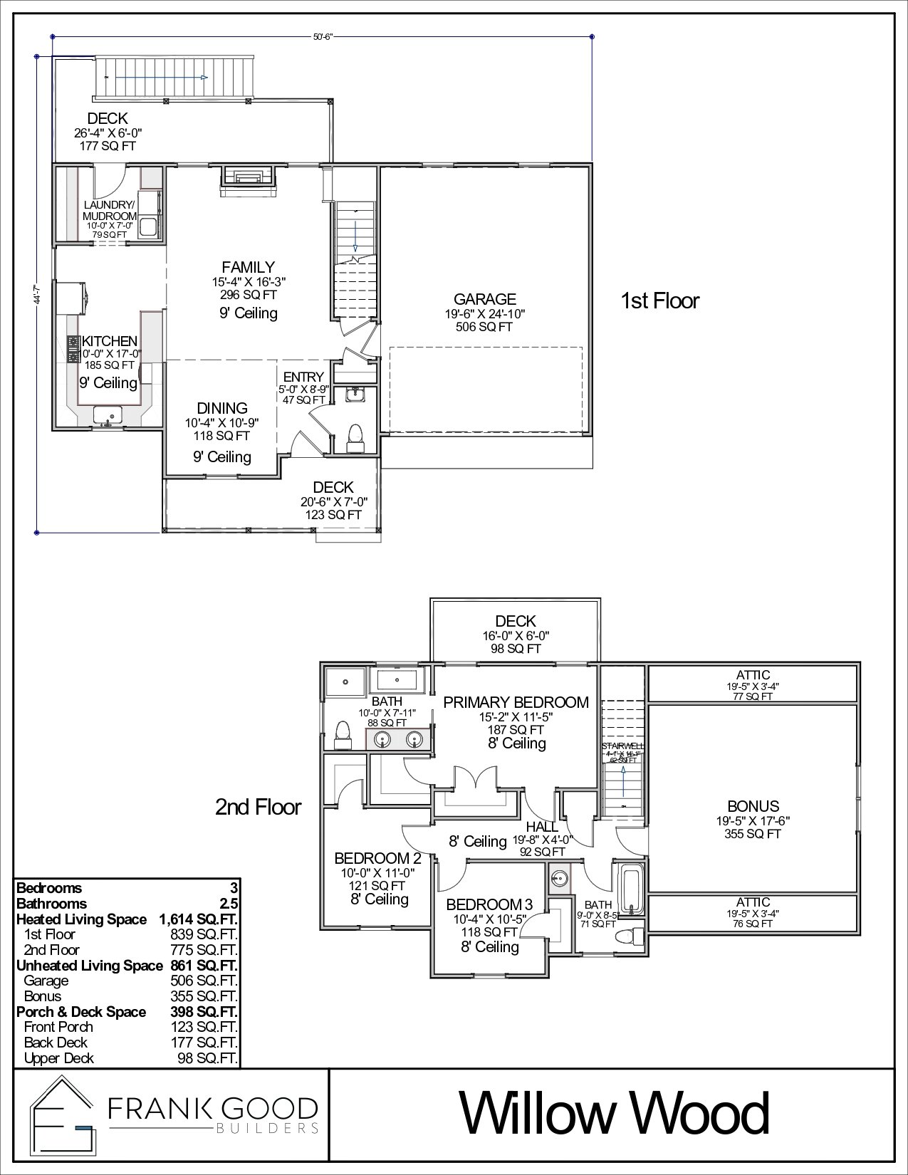 Willow Wood floor plan