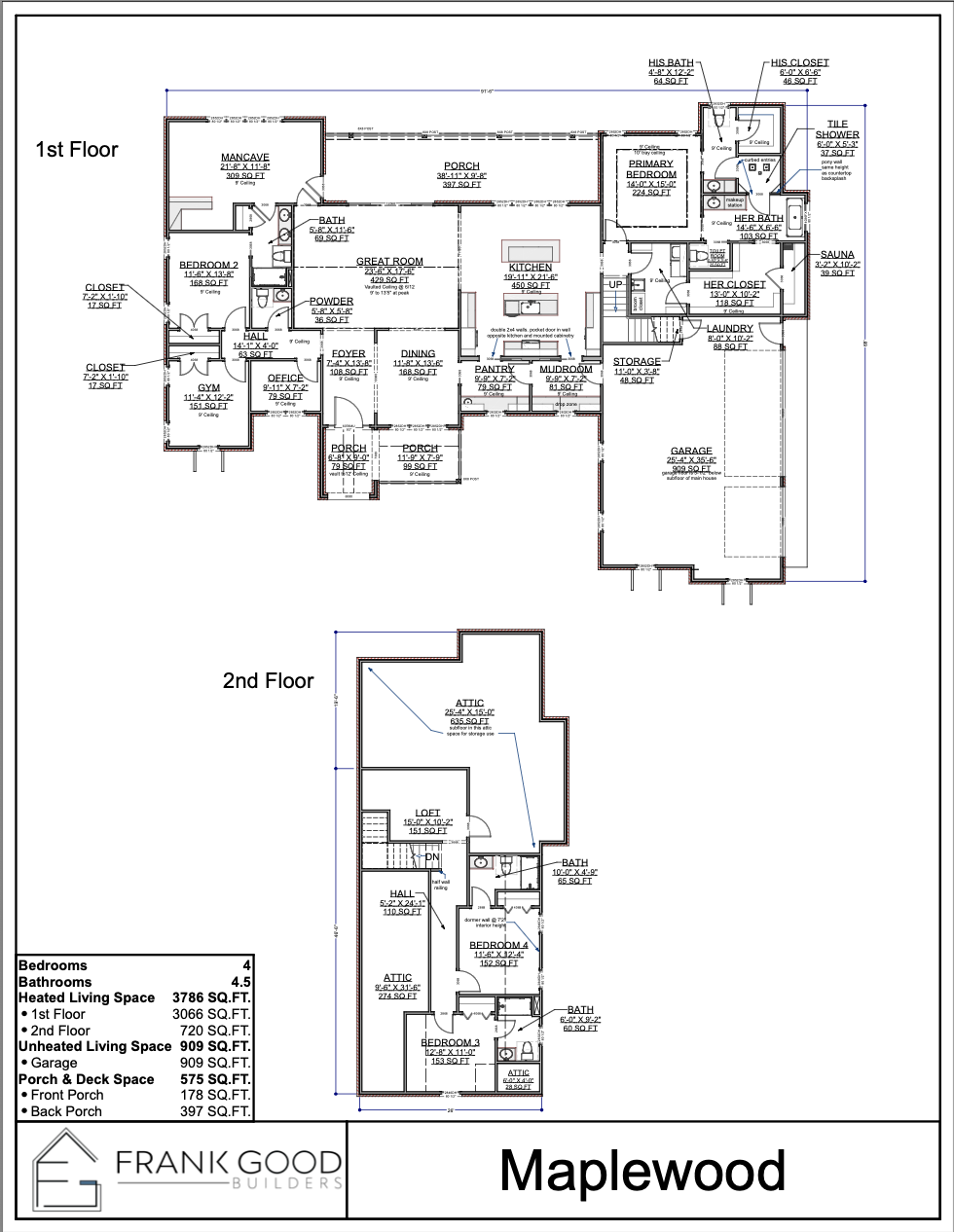 Maplewood floor plan
