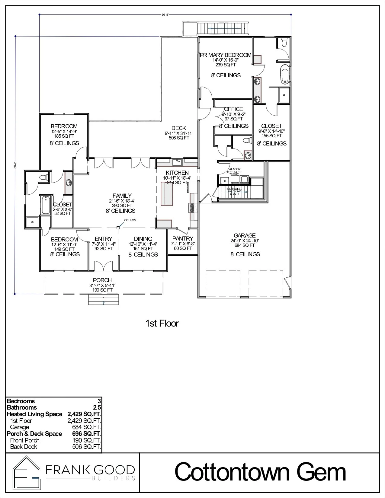 Cottontown Gem floor plan