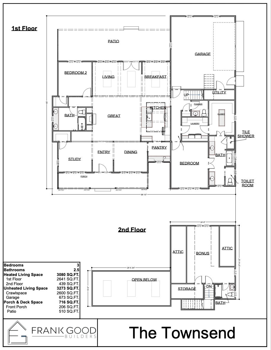 Townsend floor plan