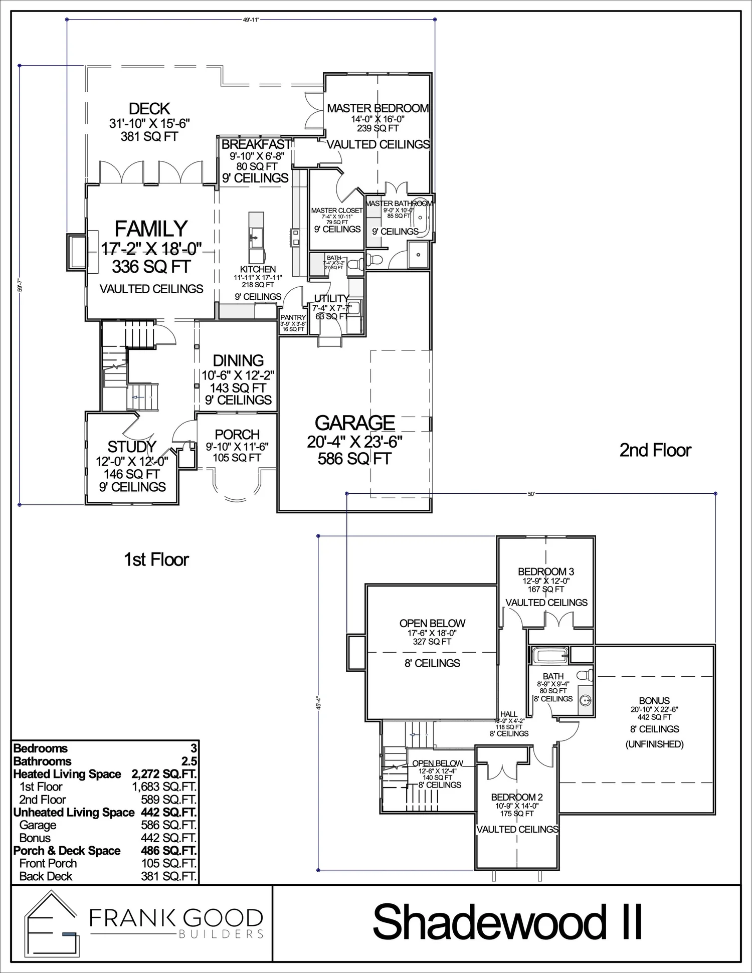 Shadewood Ii floor plan