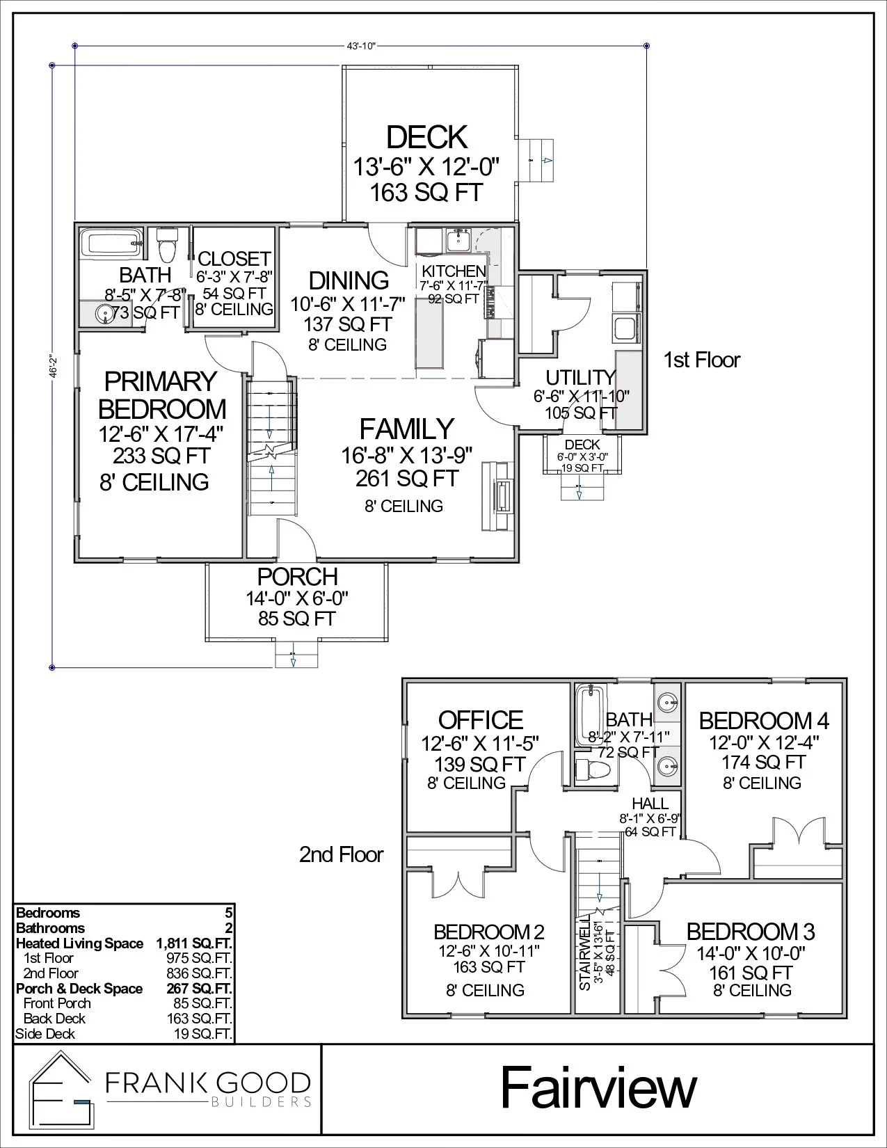 Fairview floor plan