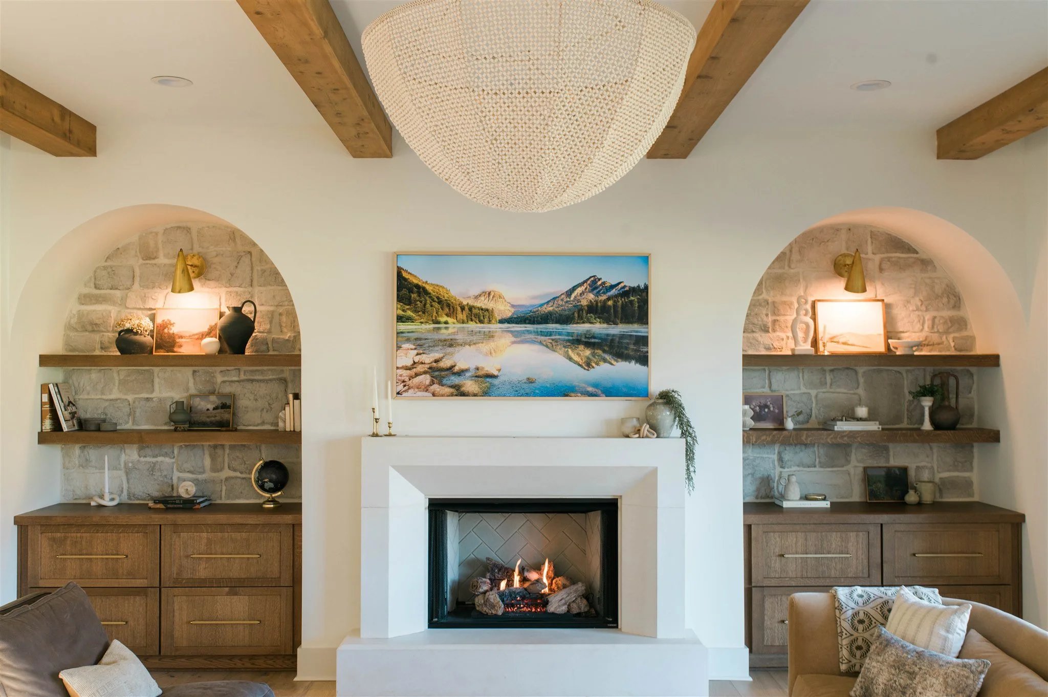 Detailed millwork inside a Frank Good Builders home