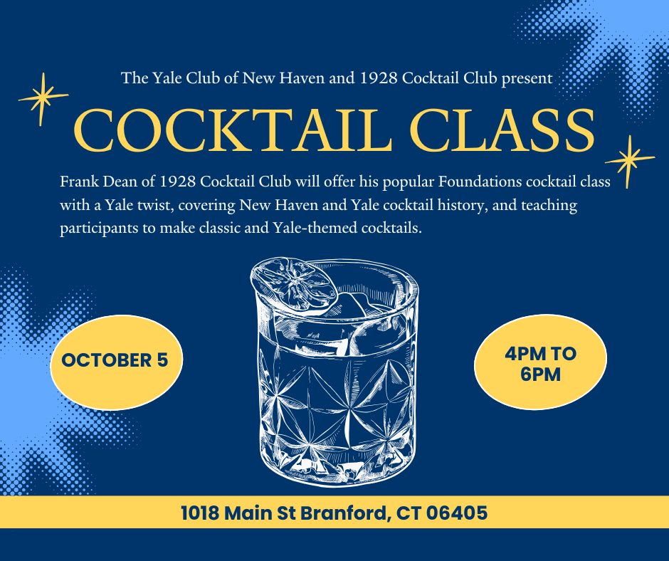 Yale Club Cocktail Class