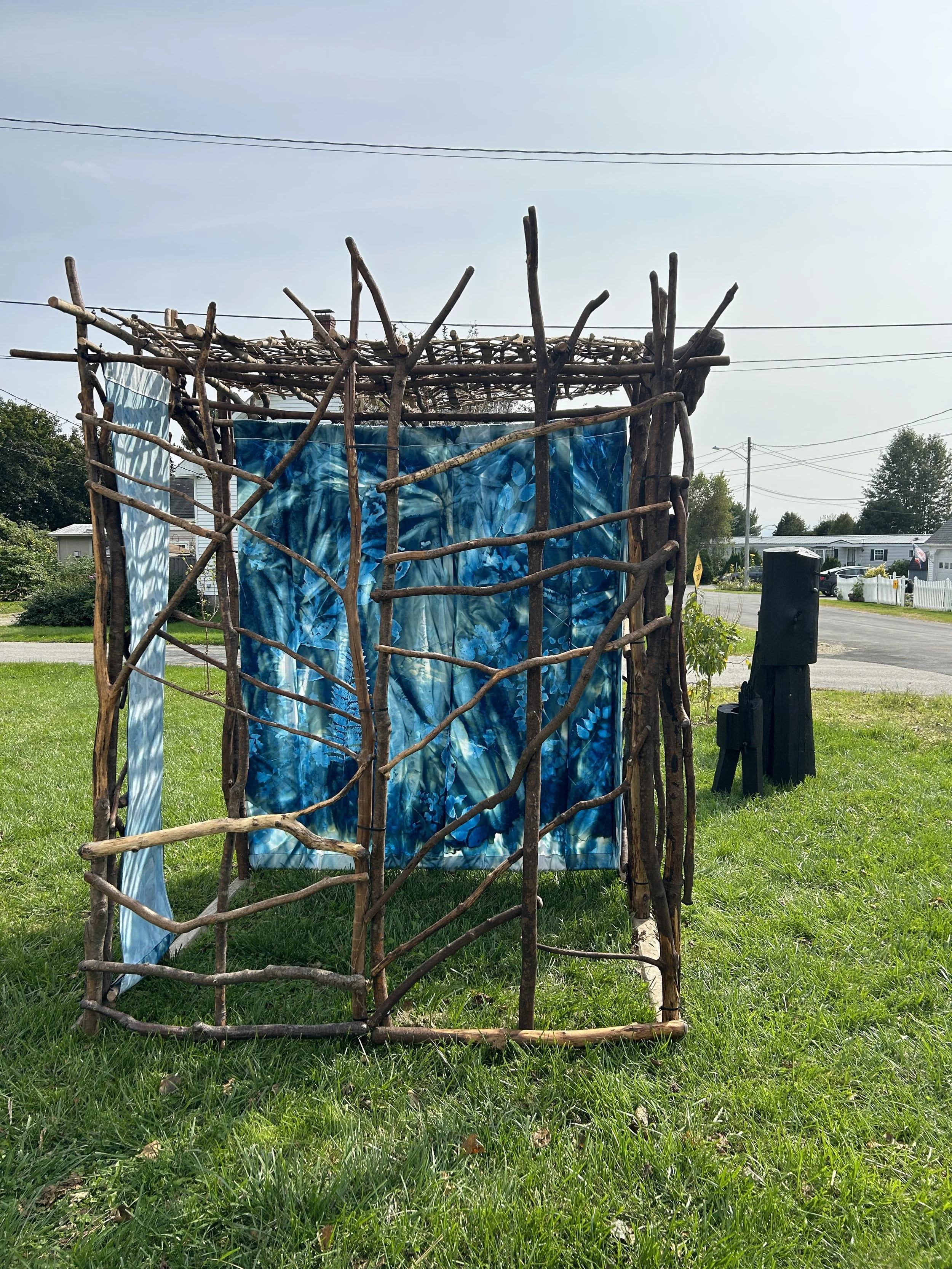 Asherah Cinnamon & Rosalba Breazeale, Sukkah, 2023