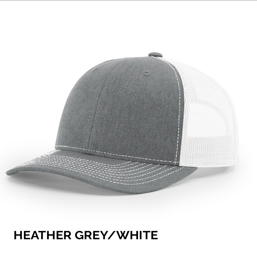 Richardson 112 - Heather Grey and White