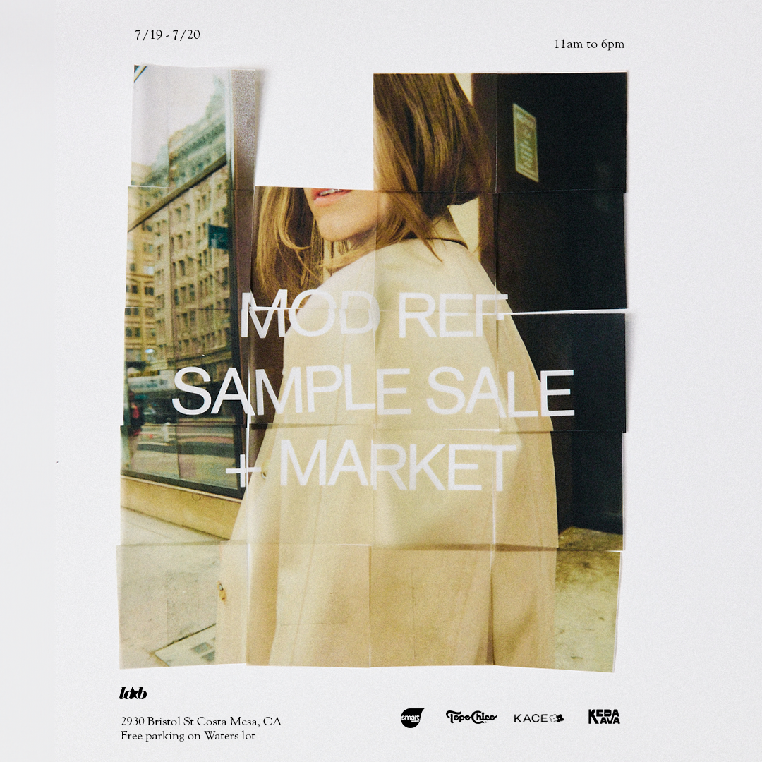 MOD REF SAMPLE SALE + MARKET