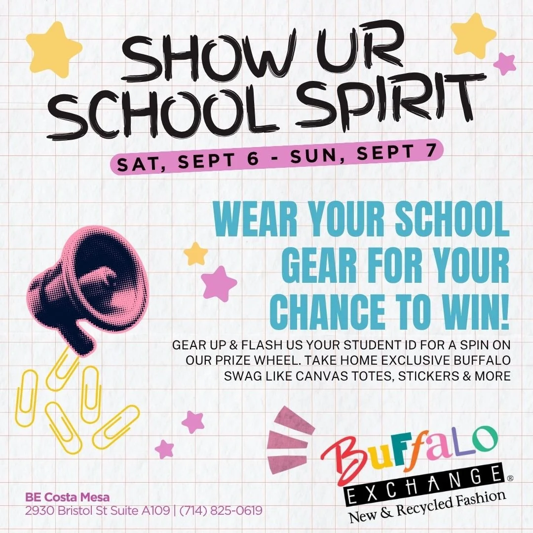 Buffalo Exchange School Spirit Weekend