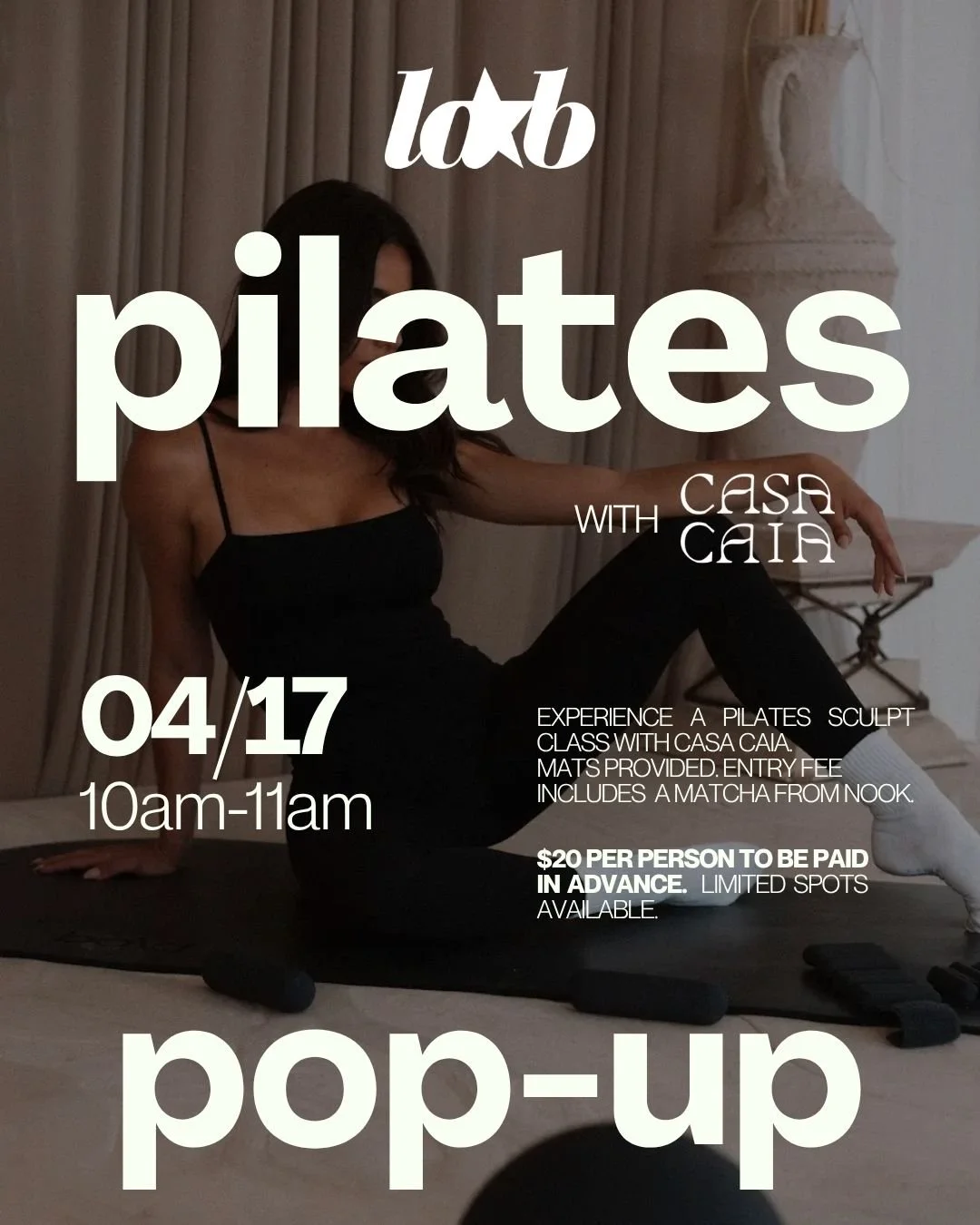 Pilates Sculpt Class with Casa Caia