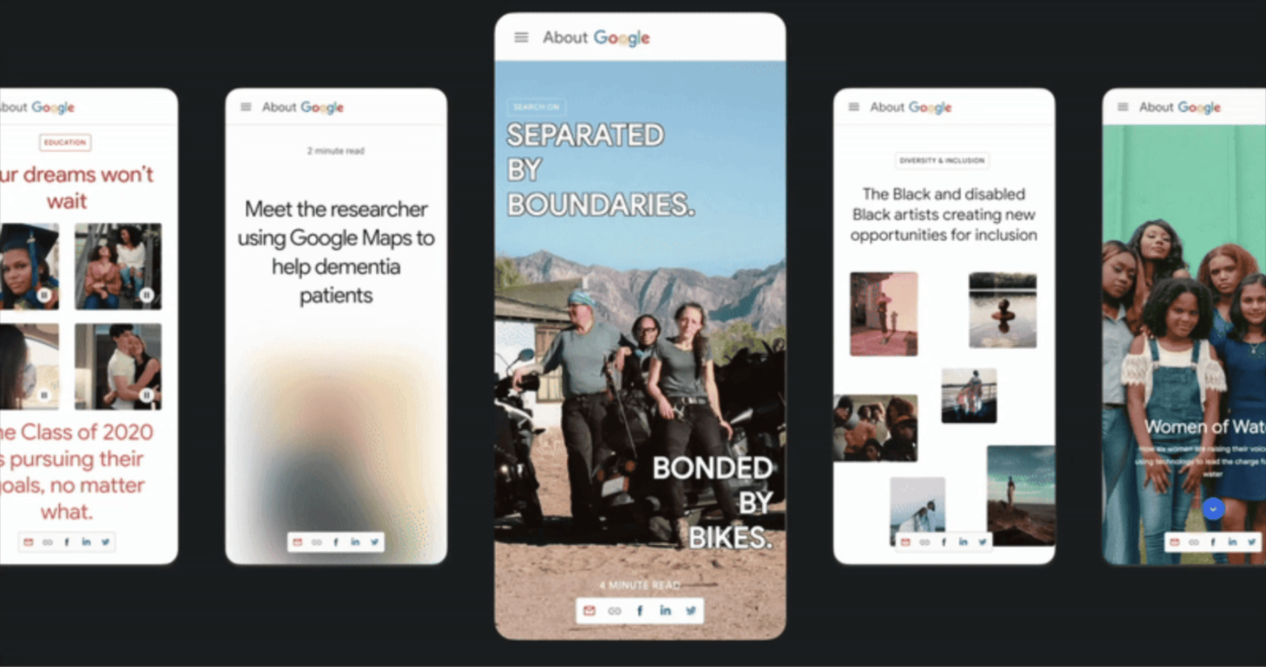 User Stories – Google
