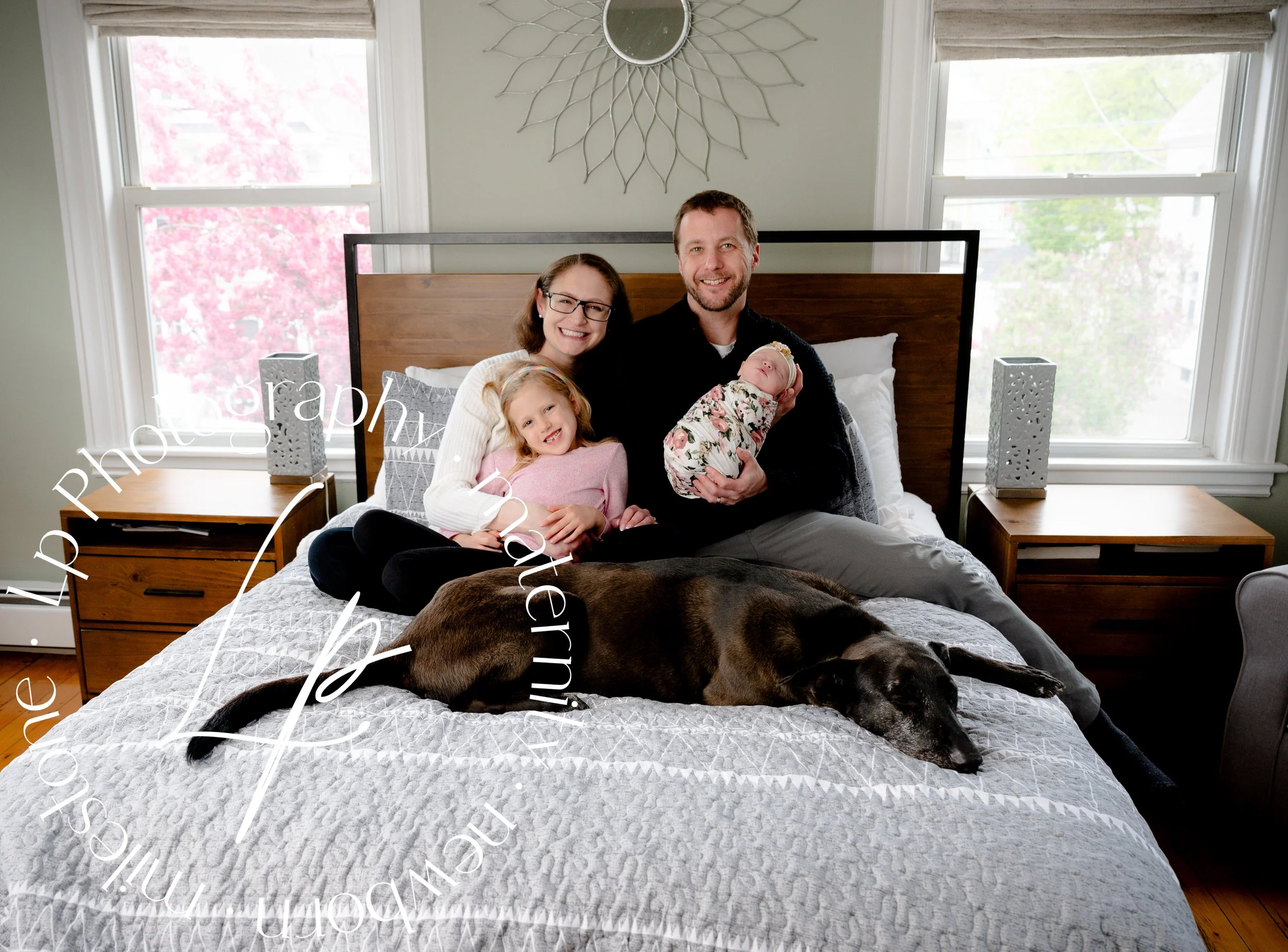 Boston Newborn Portrait Session | Baby Grace