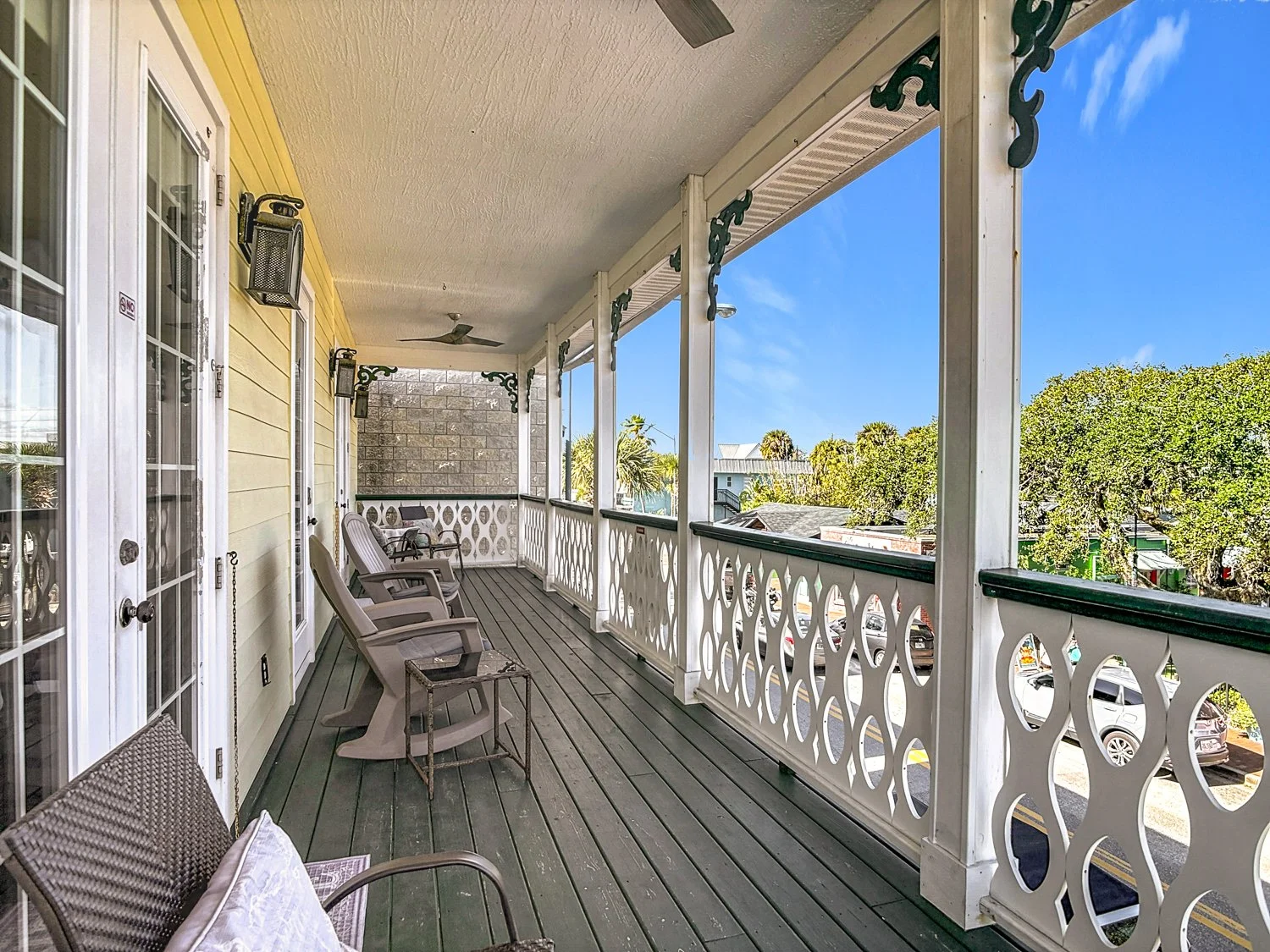 Upper Balcony Overlooking Flagler Ave.