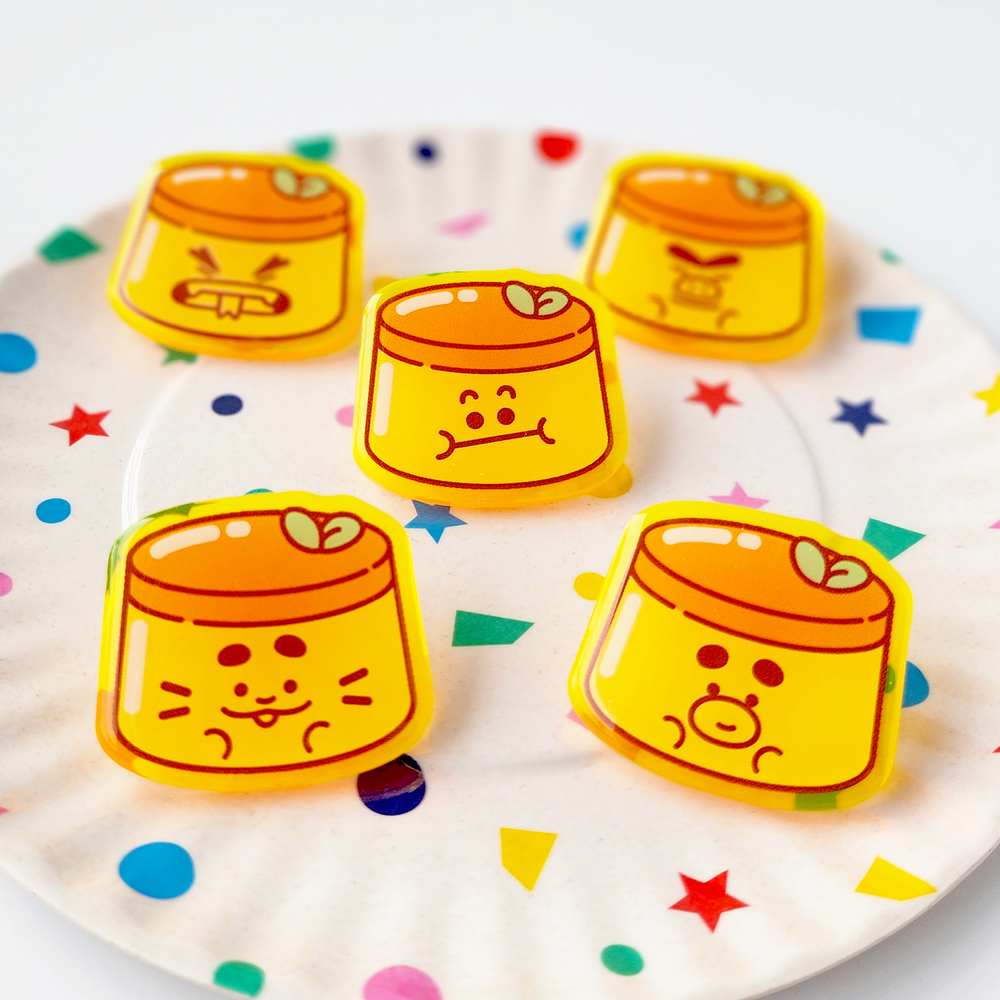 Leche Flan Pin Gachapon — TOTO-O Leche Flan Pin Gachapon — TOTO-O