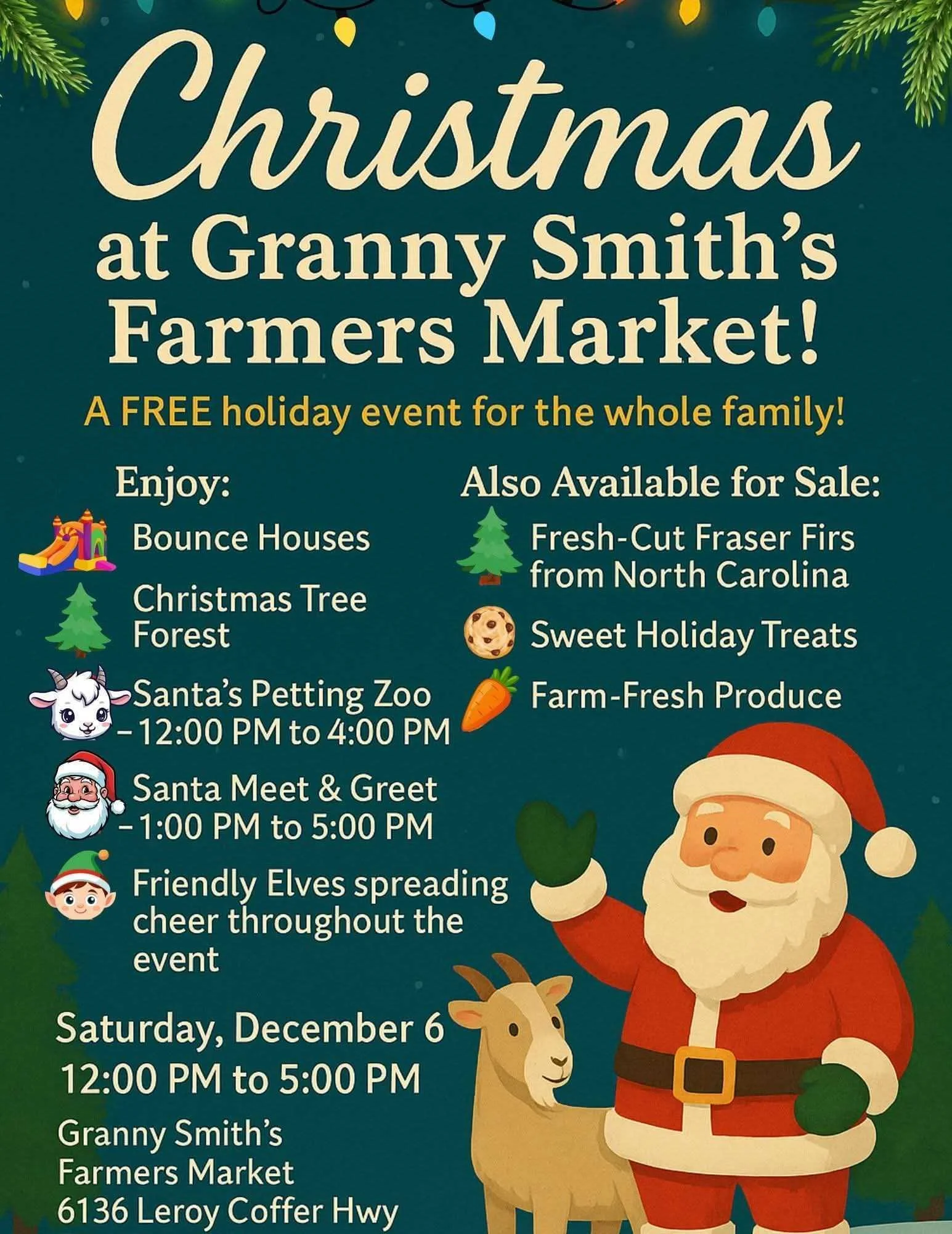 Dec. 6 - Christmas at Granny Smith's 