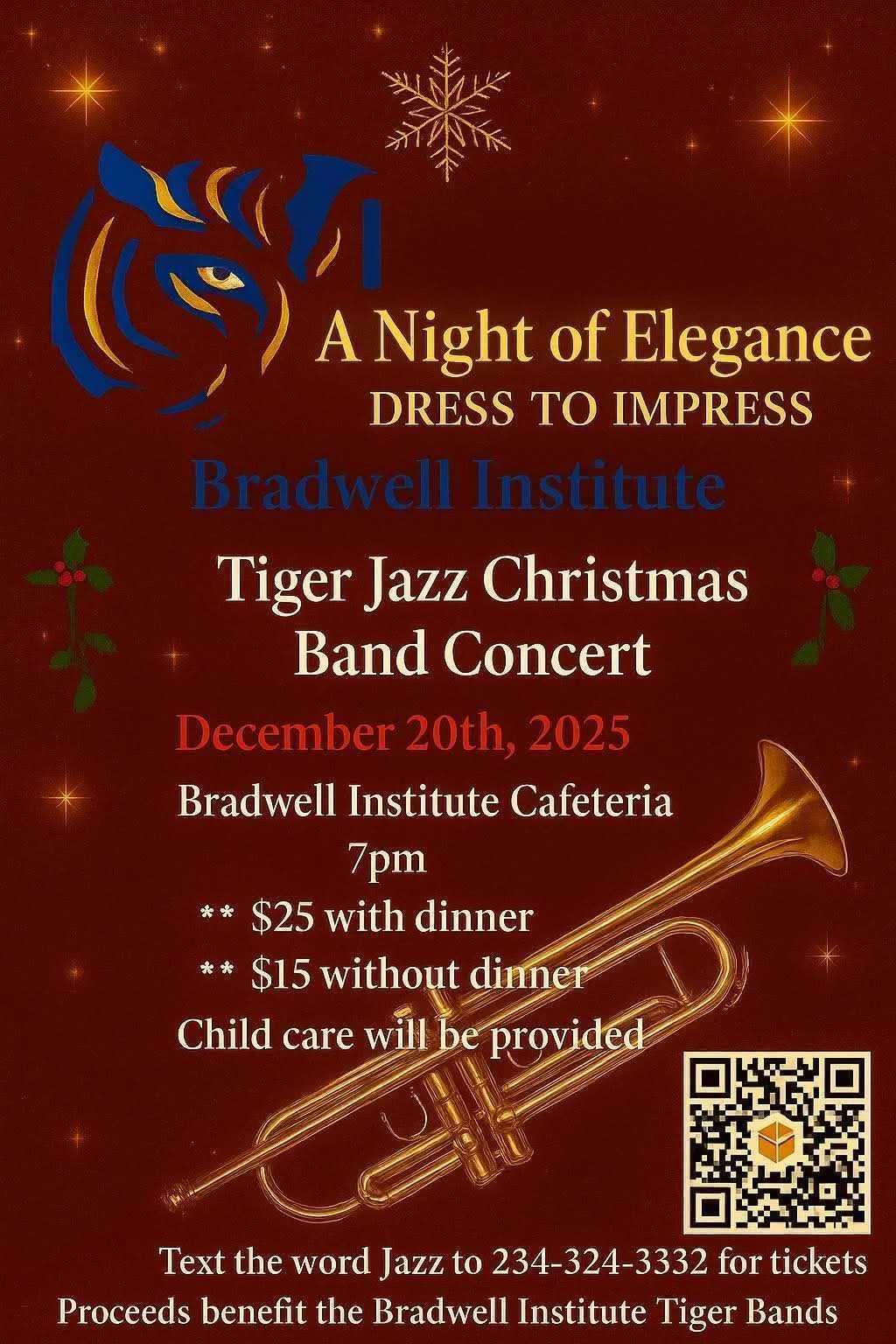 Dec. 20 - Tiger Jazz Christmas Band Concert 