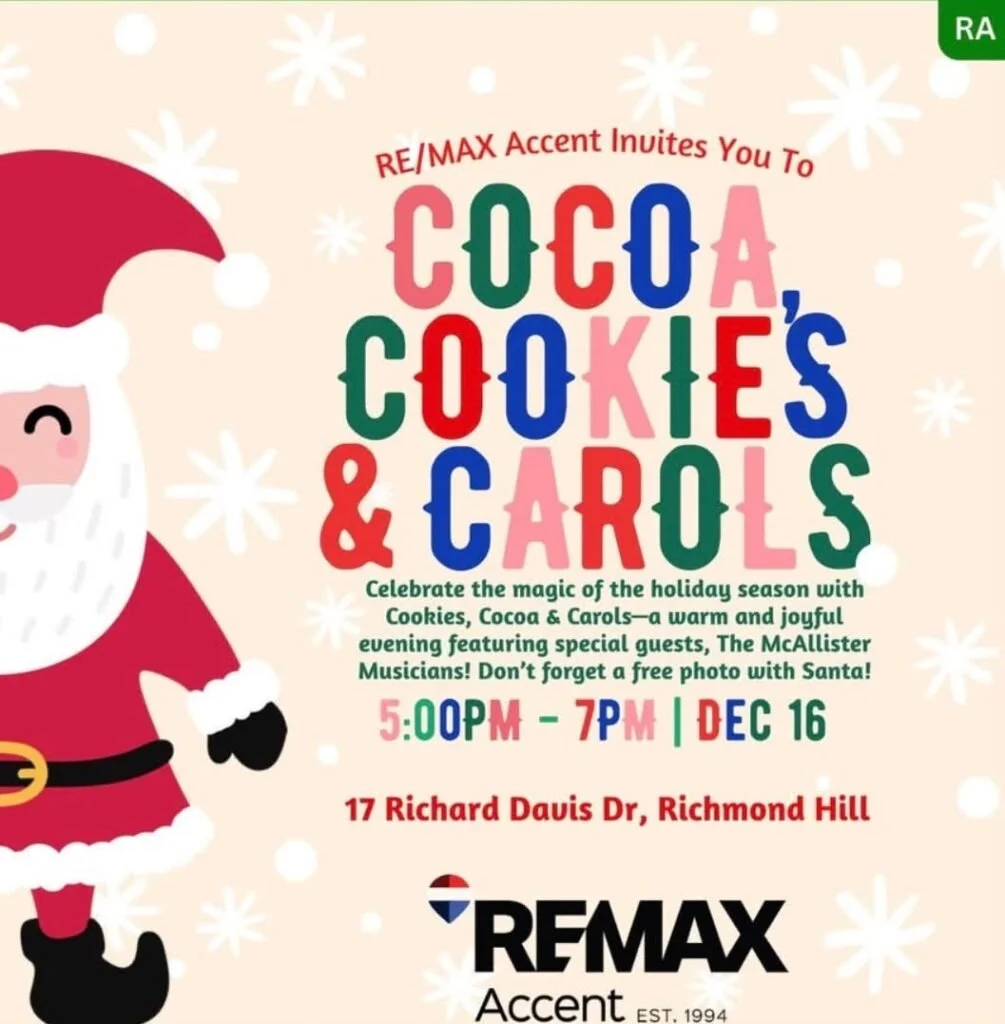 Dec 16 -  Cocoa, Cookies &amp; Carols 
