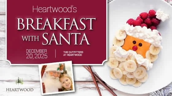 Dec. 20 - Heartwood's Breakfast with Santa 