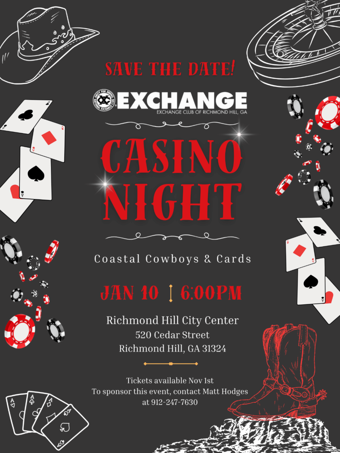 Jan 10 - Casino Night 